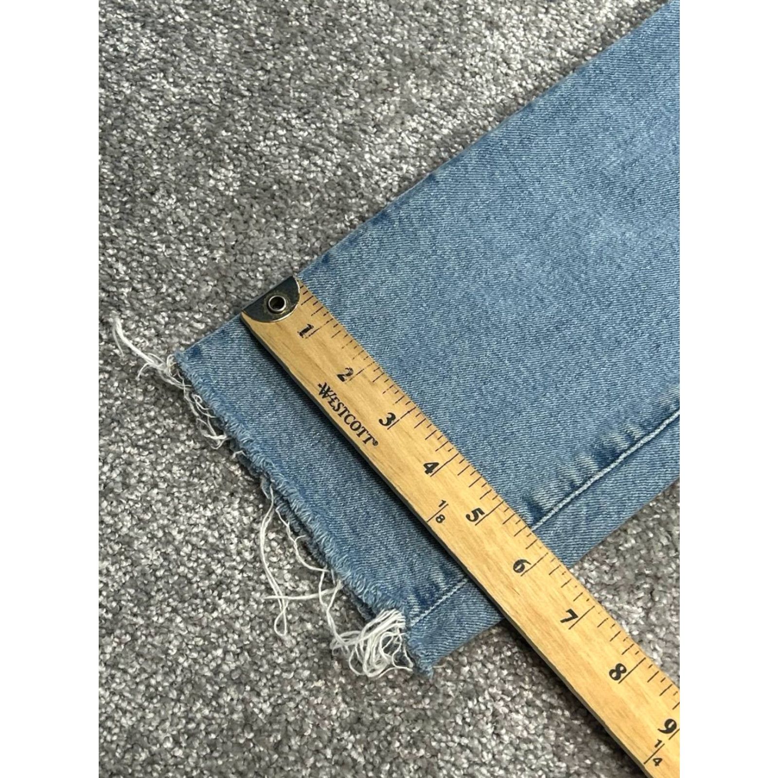 Madewell VINTAGE Madewell Women's Skinny Jeans Tall 23 Blue Denim 26x29 Modern Classic Size 40" / US 18 - 4 Thumbnail