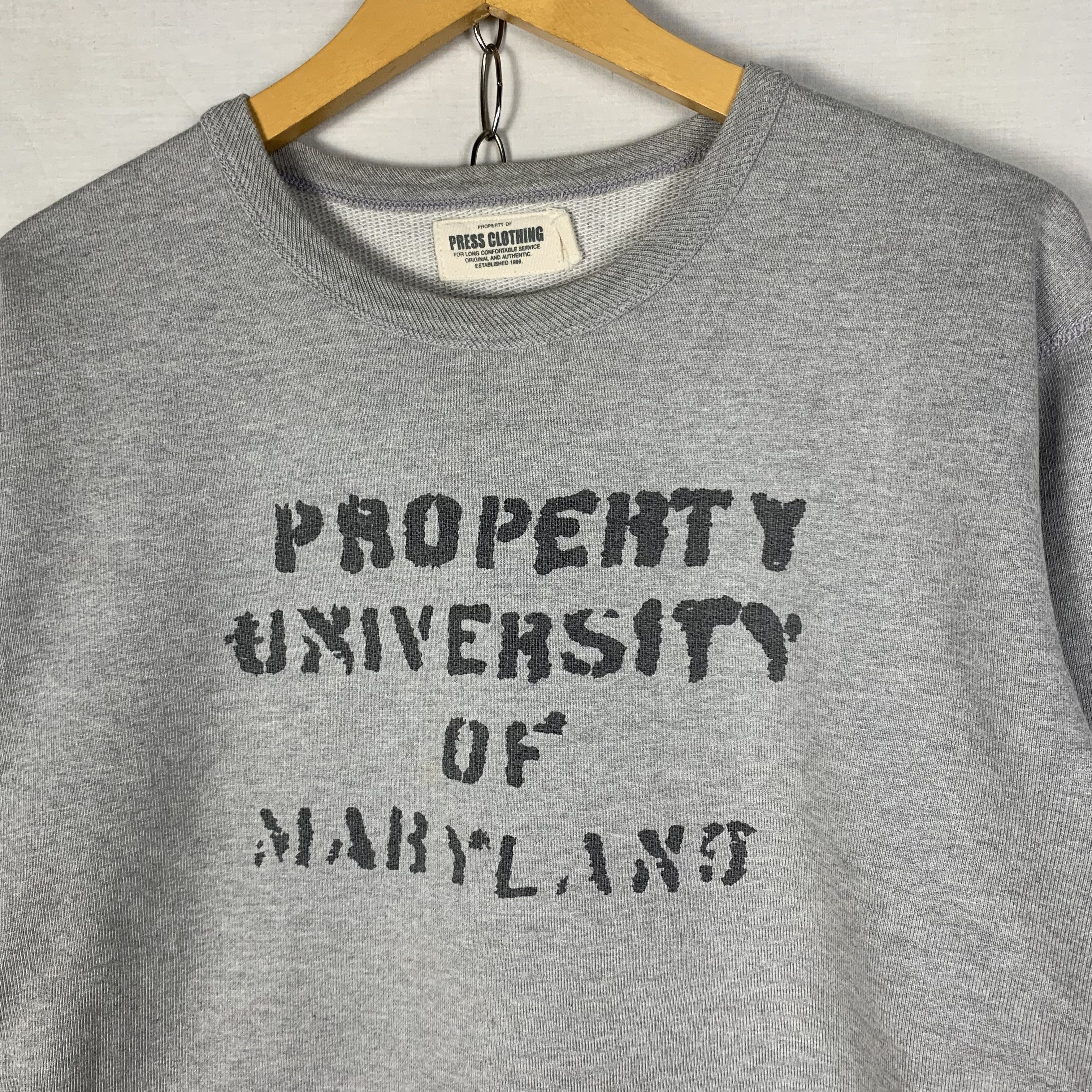 Vintage Vintage University of Maryland Sweatshirt Crewneck Size US M / EU 48-50 / 2 - 2 Thumbnail