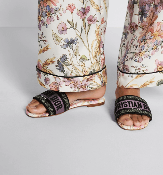 Dior o1w1db10625 KCQ209 Dway Slides in Multicolor Size US 6 / IT 36 - 6 Thumbnail