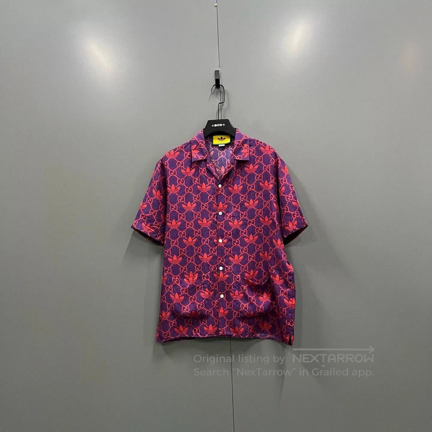 Gucci gucci x adidas logo short sleeve shirt. Size US M / EU 48-50 / 2 - 1 Thumbnail