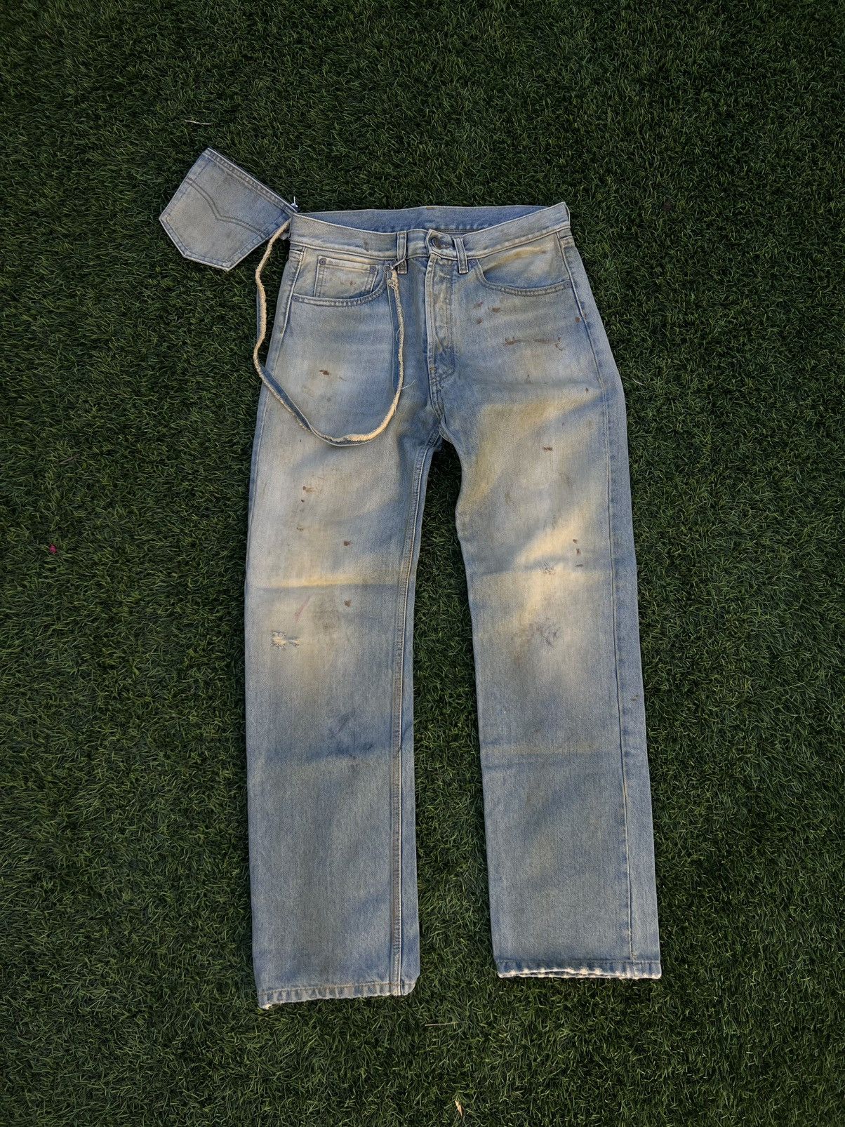 Maison Margiela Margiela Painted Jeans Size US 30 / EU 46 - 1 Thumbnail