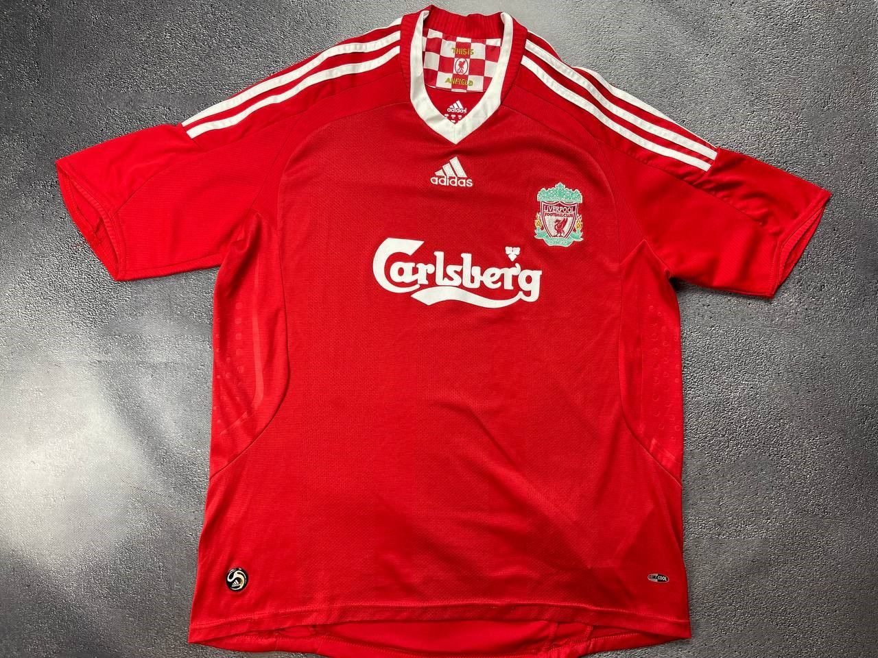 Liverpool 2007/2008 Adidas Football Soccer Jersey size XL
