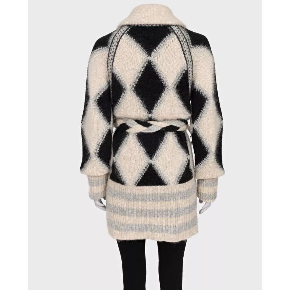 Chanel Chanel Luxury Cashmere Blend Belted Cardigan Sz 38/M Size M / US 6-8 / IT 42-44 - 3 Thumbnail