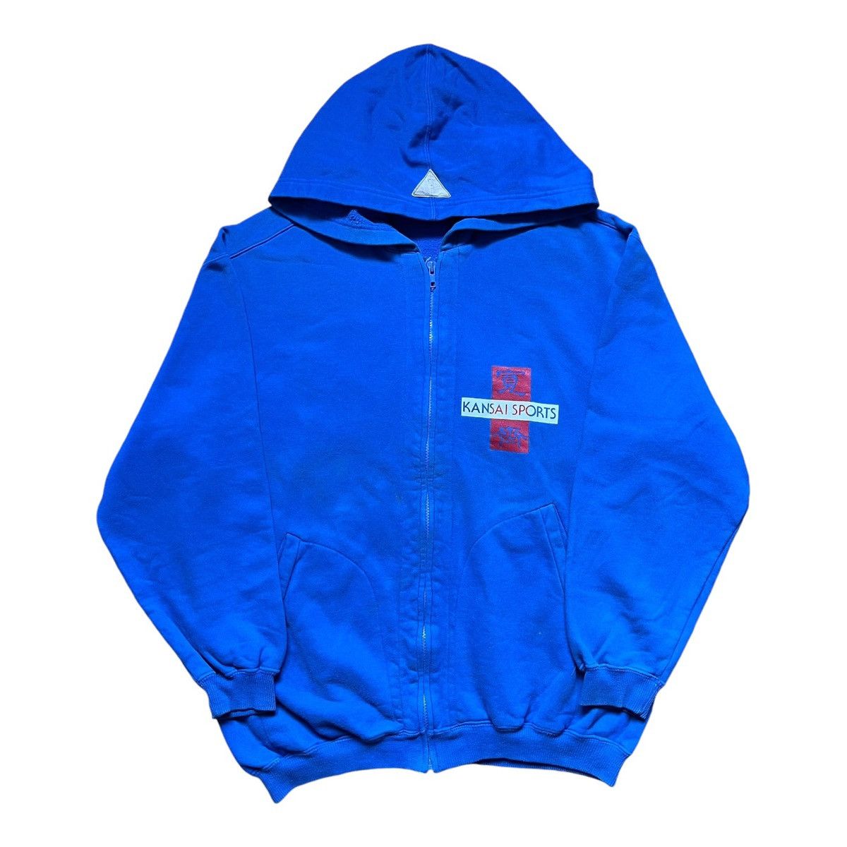Japanese Brand × Kansai Yamamoto × Vintage Vintage Kansai Man Embroidery Hoodie Size US L / EU 52-54 / 3 - 2 Thumbnail
