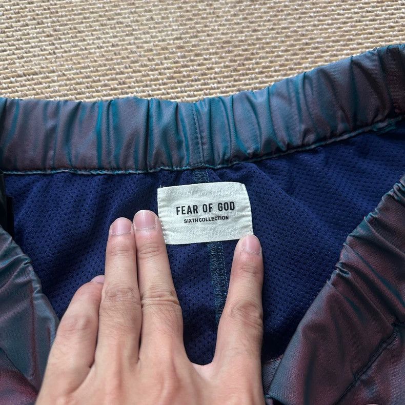 Fear of God Fear of God The main line of colorful streamer nylon short Size US 28 / EU 44 - 4 Thumbnail