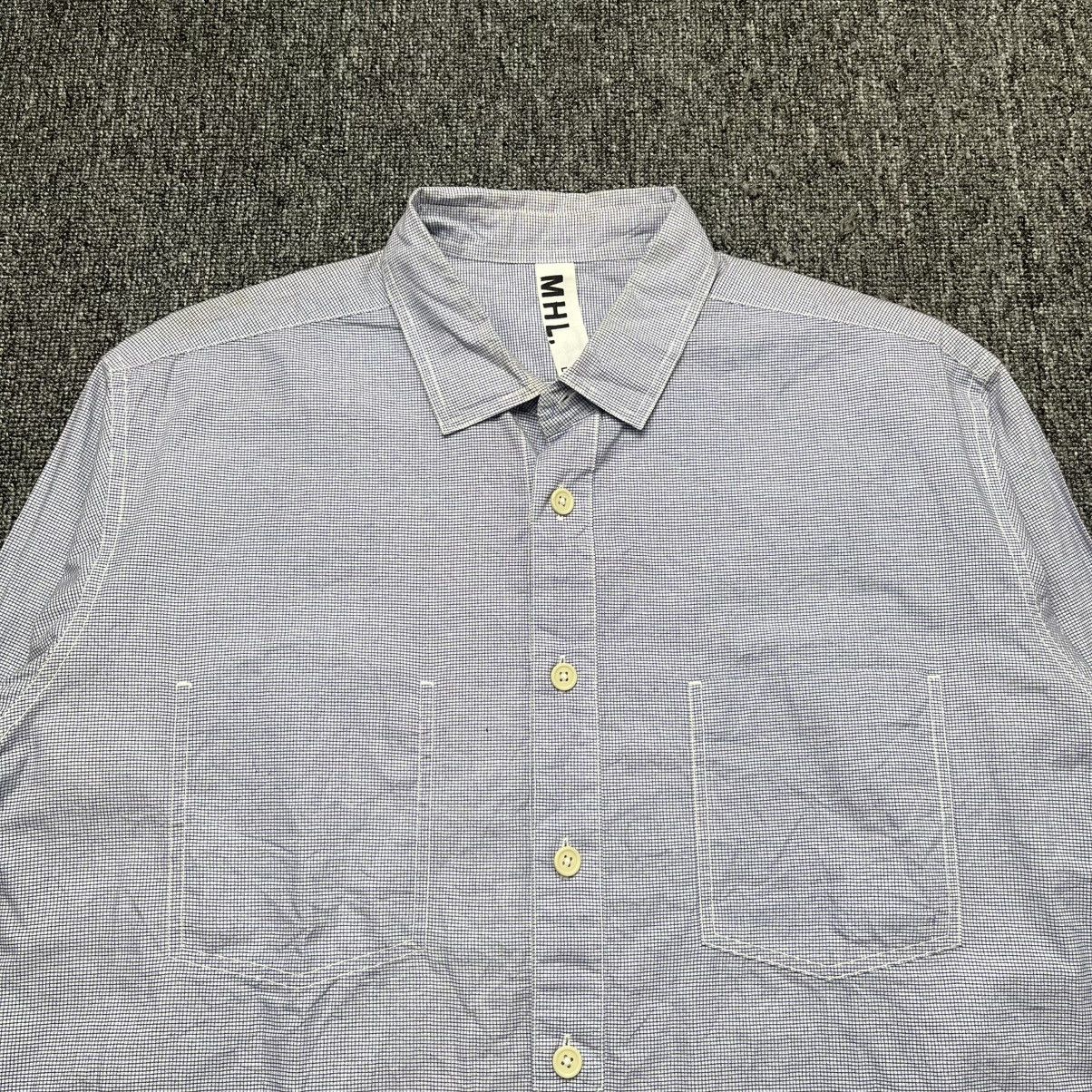 Margaret Howell MHL margaret howell plaid check longsleeve shirt button Size US L / EU 52-54 / 3 - 2 Thumbnail