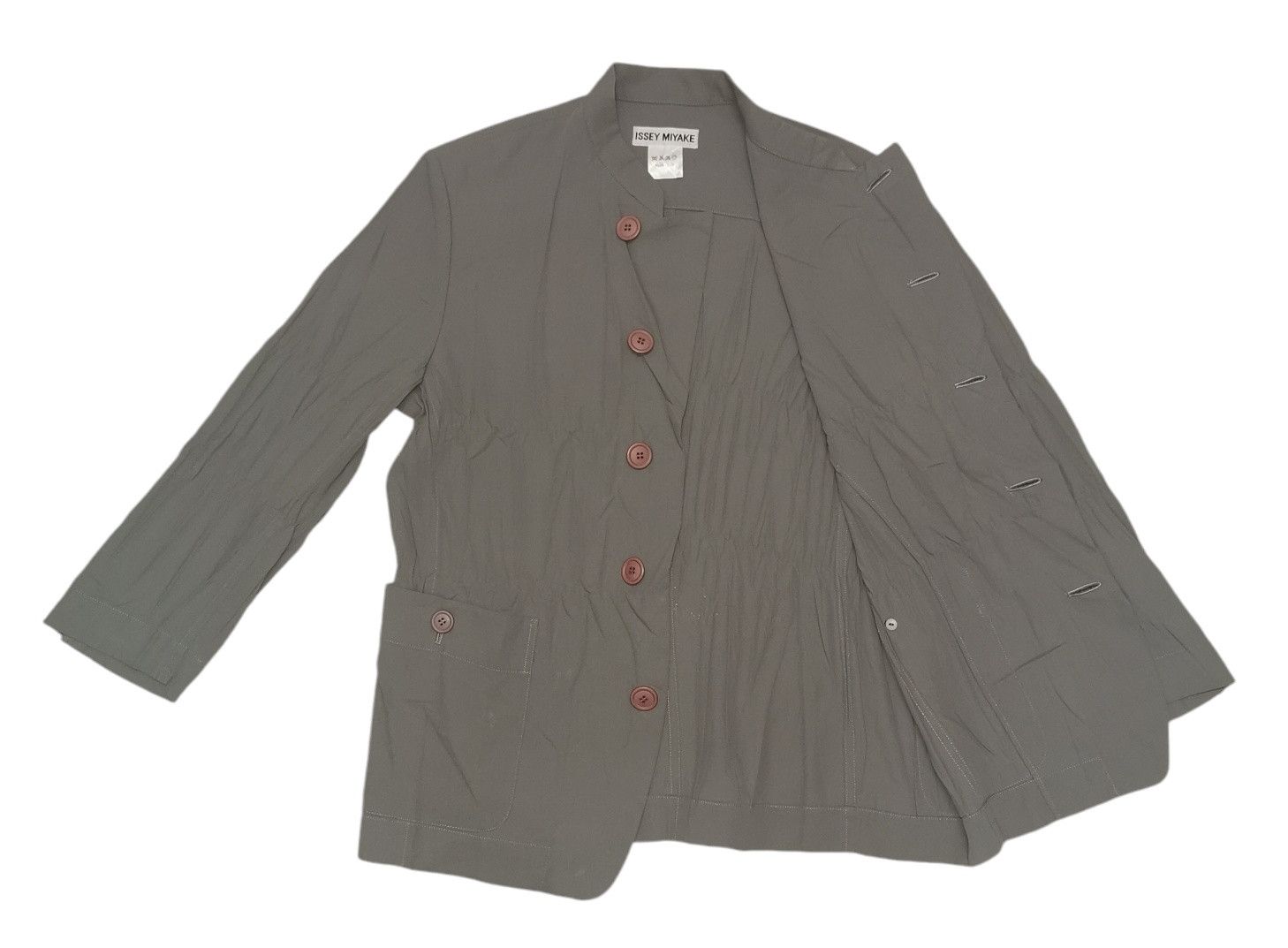 Homme Plisse Issey Miyake Issey Miyake Wrinkled Jacket Size US M / EU 48-50 / 2 - 8 Thumbnail