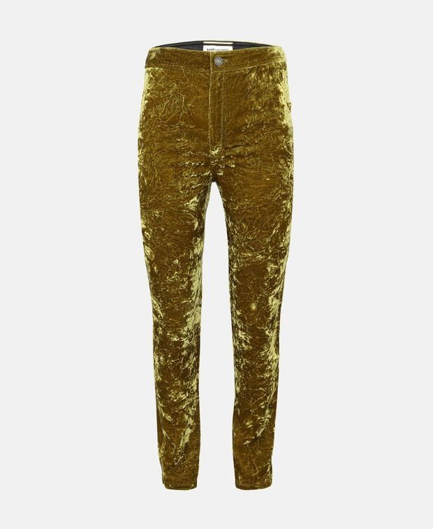 Velvet trousers