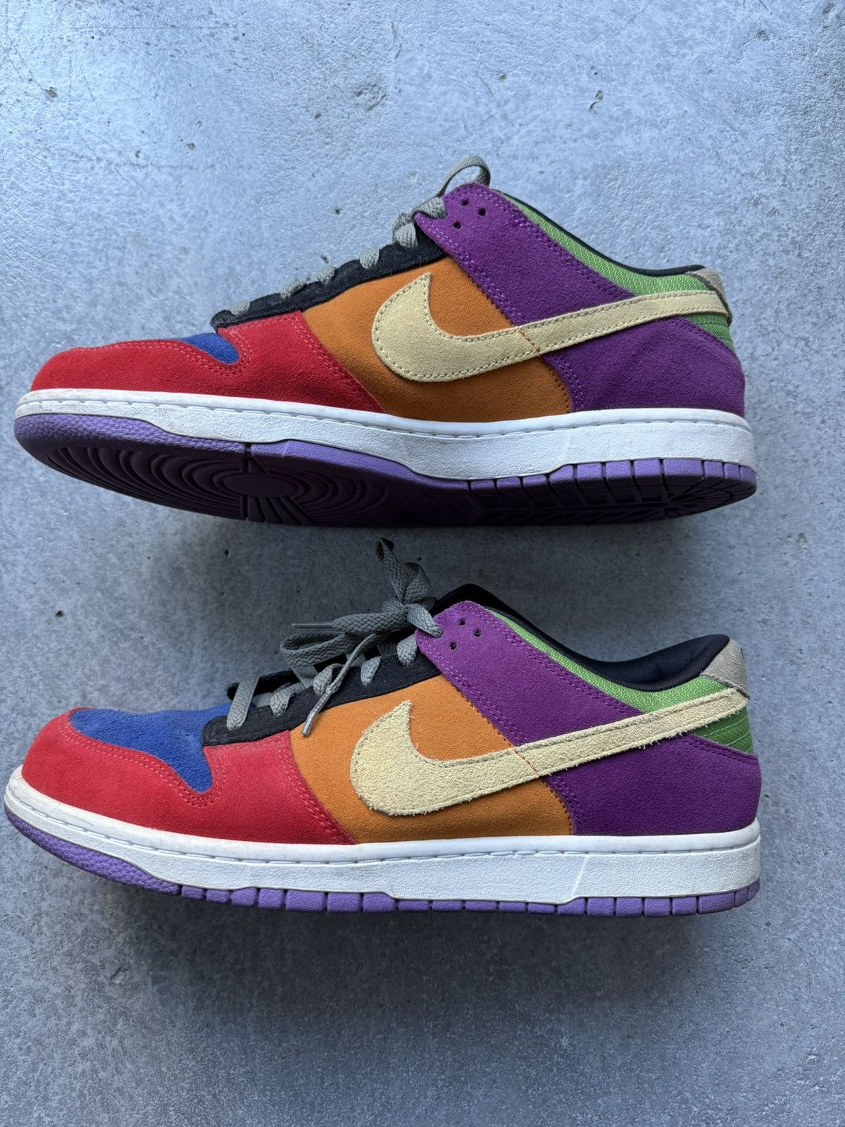 Nike Nike Dunk Low SP Retro ‘Viotech’ 2019 Size US 11 / EU 44 - 2 Thumbnail
