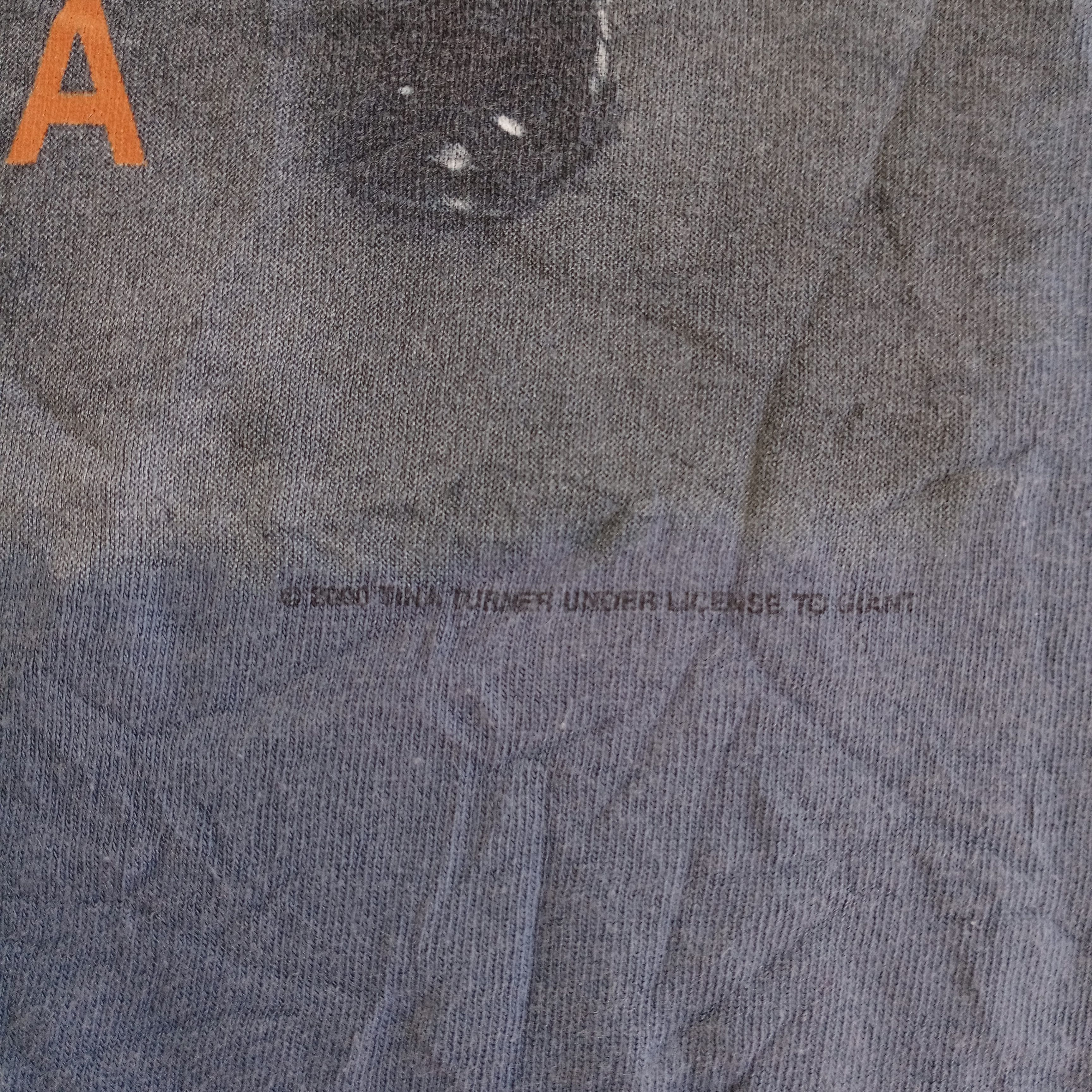 Band Tees Tina Turner Twenty Four Seven Tour Vintage 2000 Shirt Y2K M Size US M / EU 48-50 / 2 - 5 Thumbnail