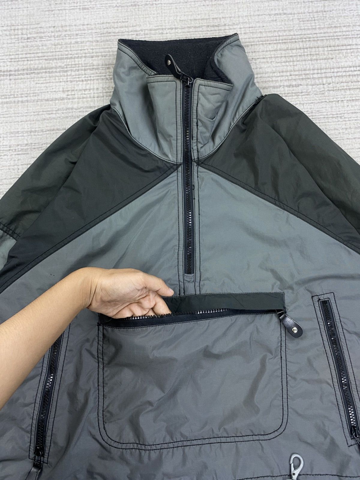 Ocean Pacific Vintage 90s Ocean Pacific Tech Pullover Anorak Zipper Jacket Size US XL / EU 56 / 4 - 8 Thumbnail