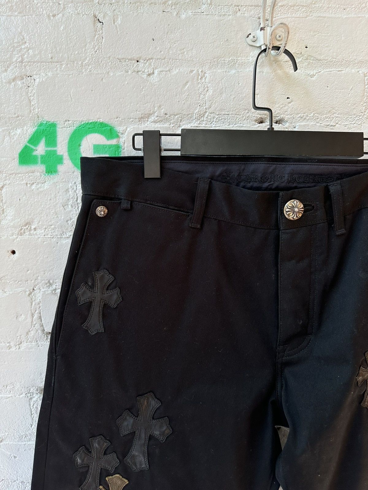 Chrome Hearts CHROME HEARTS FLOODED CROSS PATCH CHINOS Size US 36 / EU 52 - 2 Thumbnail