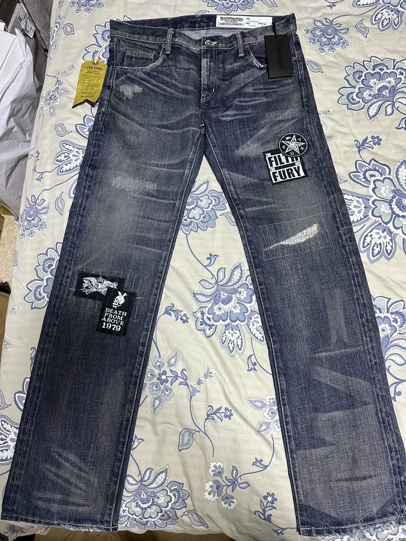 Neighborhood NEIGHBORHOOD 20th Anniv Denim Jeans Size US 32 / EU 48 - 1 Thumbnail