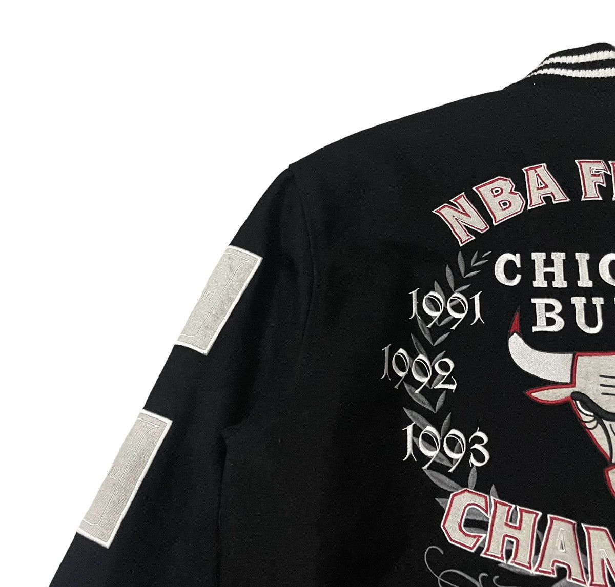 NBA Vintage Chicago Bulls X Jeff Hamilton NBA Wool Varsity Size US S / EU 44-46 / 1 - 5 Thumbnail