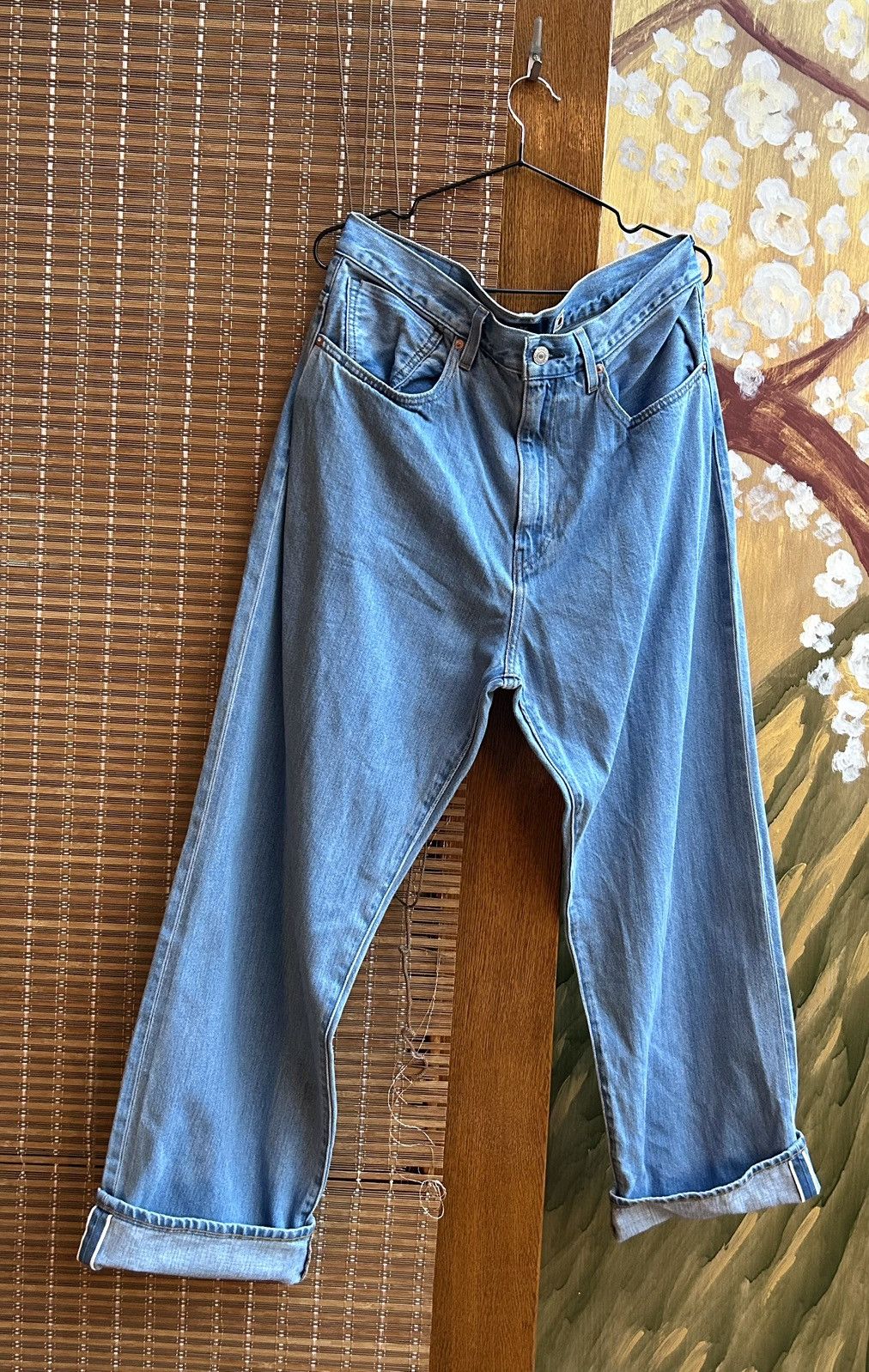 Levi's Levis Marker Loose Baggy Fit Japanese Selvedge Denim Jeans Size US 32 / EU 48 - 1 Thumbnail