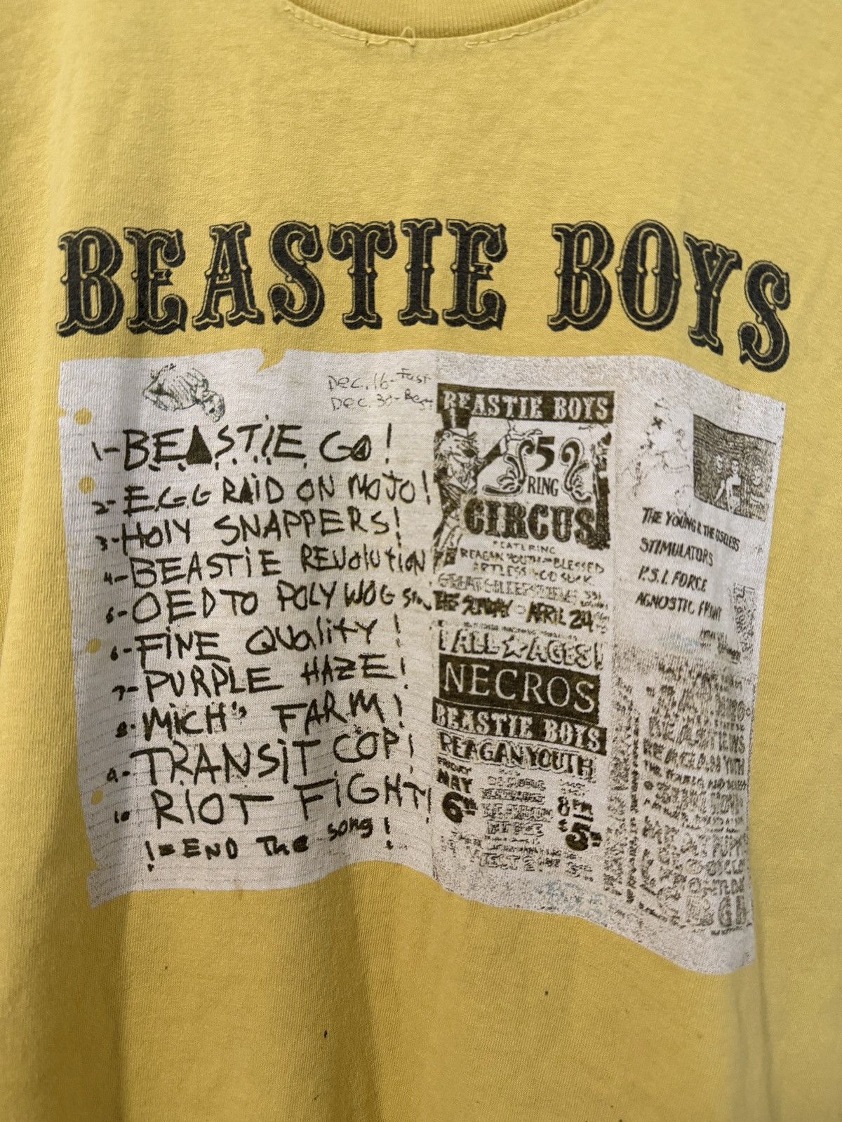 Vintage BEASTIE BOYS Size US XL / EU 56 / 4 - 1 Thumbnail