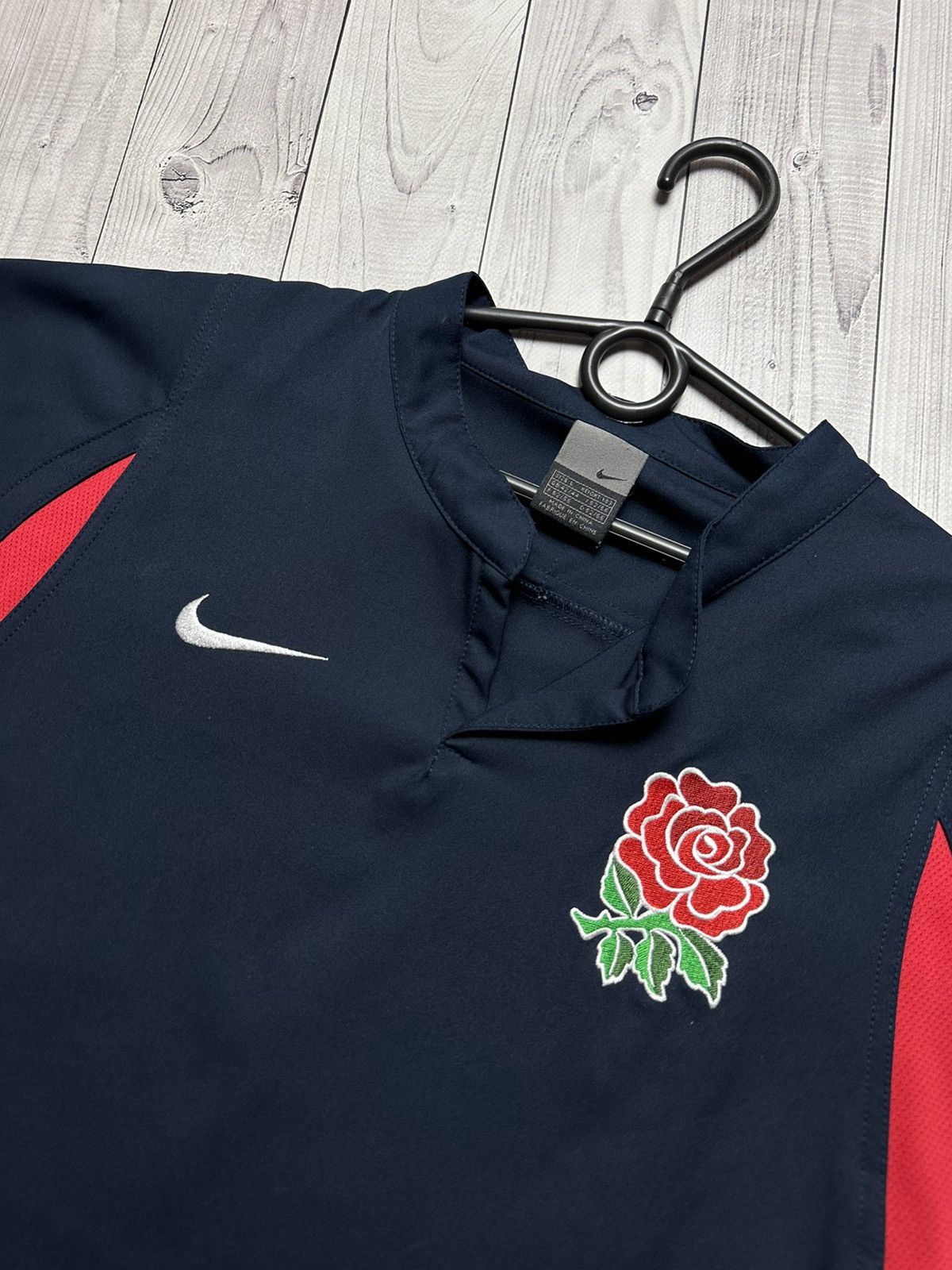 Nike × Vintage Vintage Nike England rugby jersey size L Size US L / EU 52-54 / 3 - 3 Thumbnail
