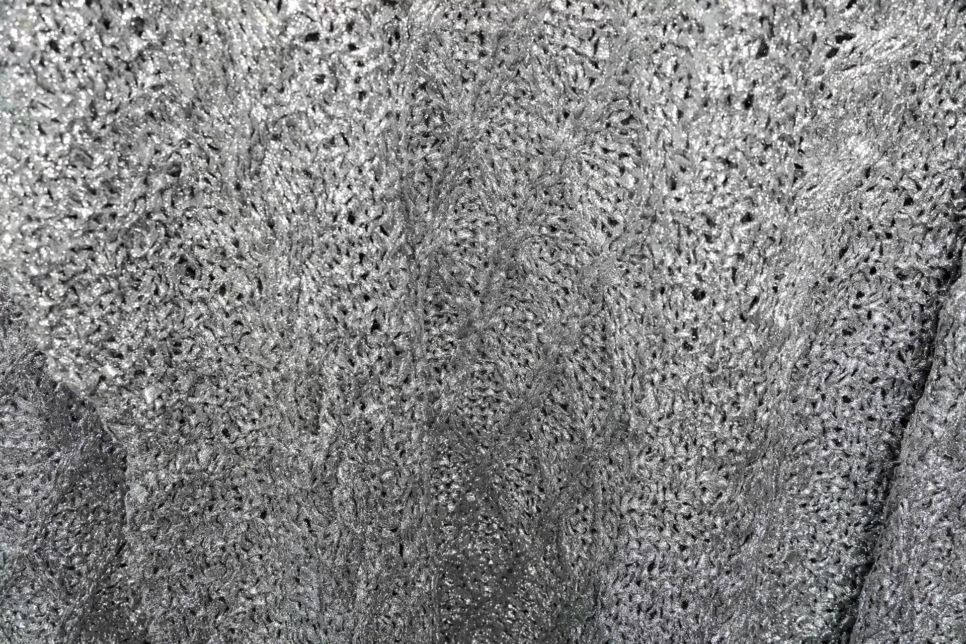 Yohji Yamamoto Yohji Yamamoto 80ss Shimmering Diamond Knit Sweater Size US M / EU 48-50 / 2 - 6 Thumbnail