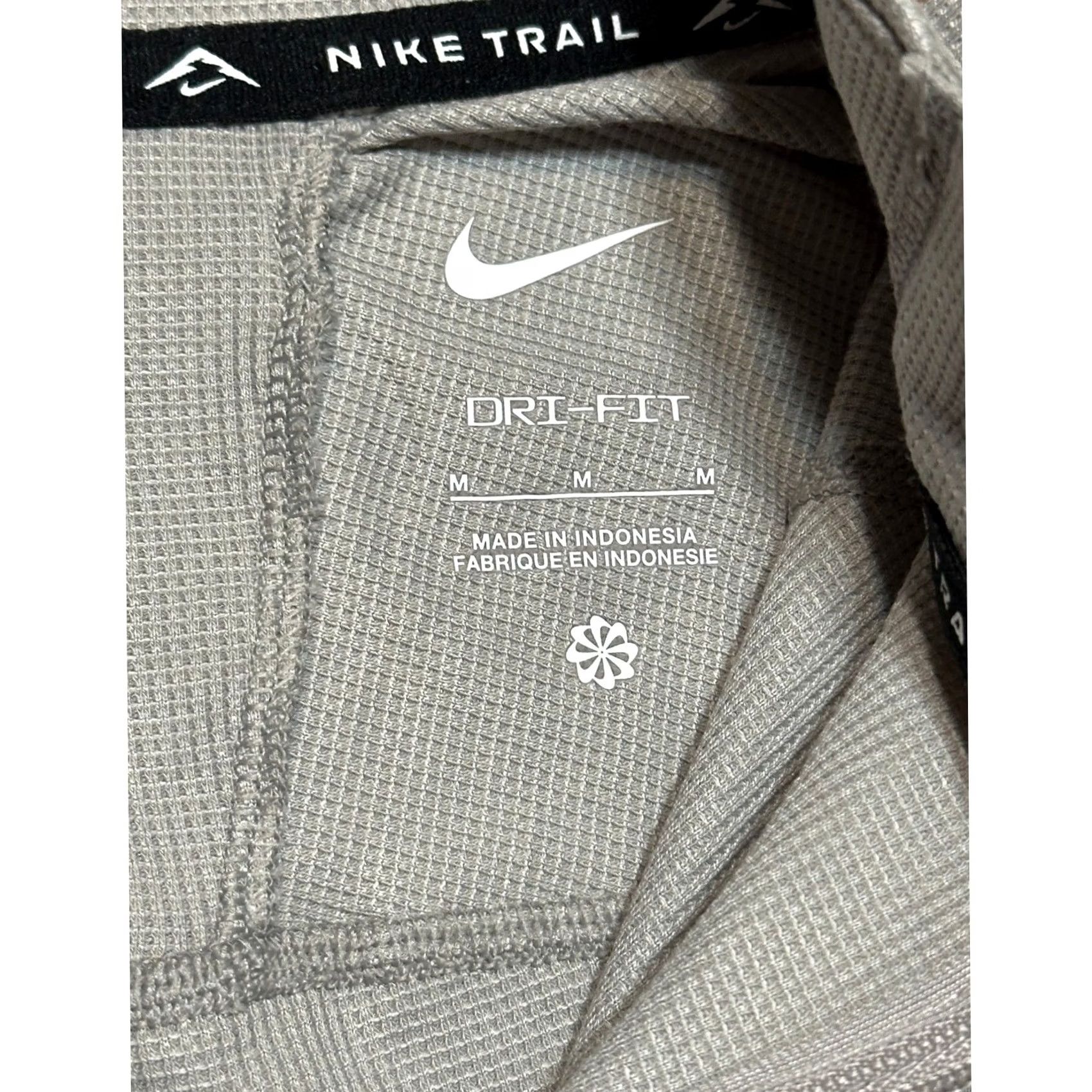 Nike Nike Trail Dri-FIT Half Zip Pullover Shirt Gray Men's M Size US M / EU 48-50 / 2 - 5 Thumbnail