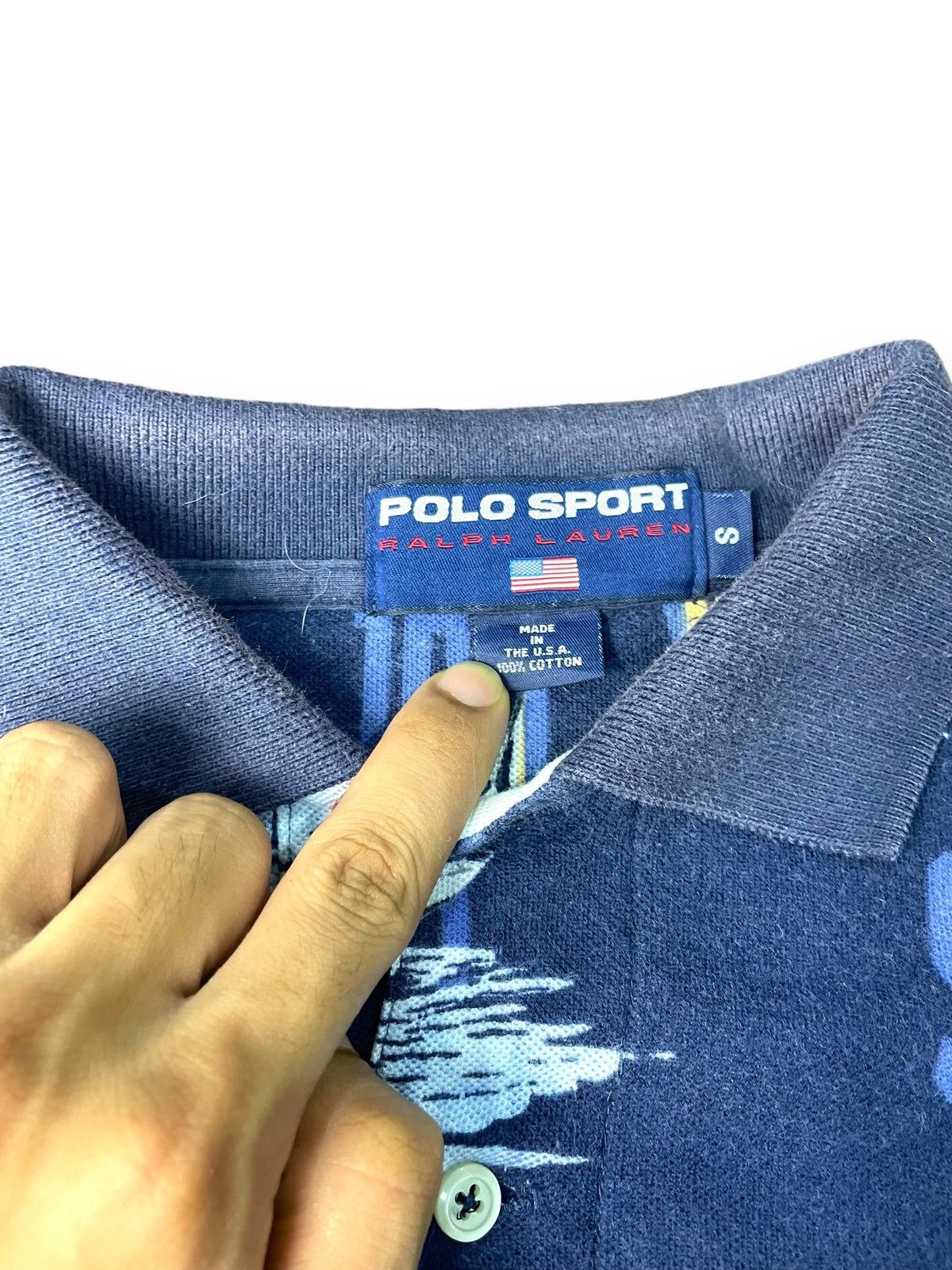 Vintage Vintage Polo Sport Yacht Shirt Size US S / EU 44-46 / 1 - 3 Thumbnail