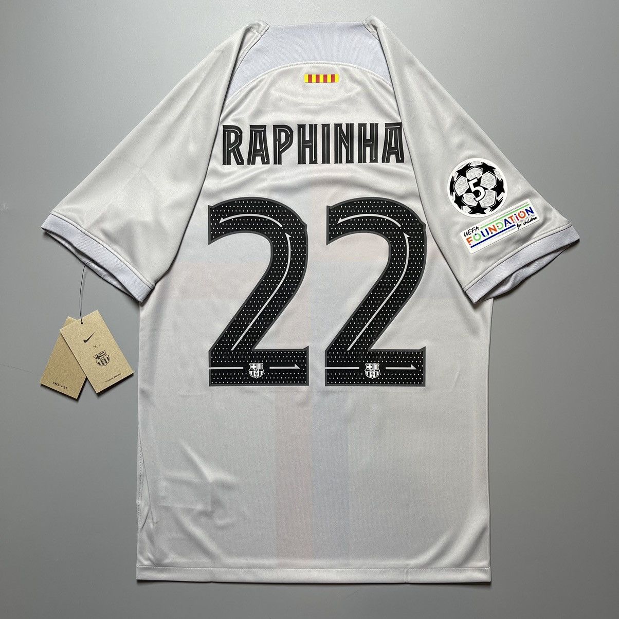 BARCELONA NIKE 2022/2023 FOOTBALL THIRD JERSEY #22 RAPHINHA