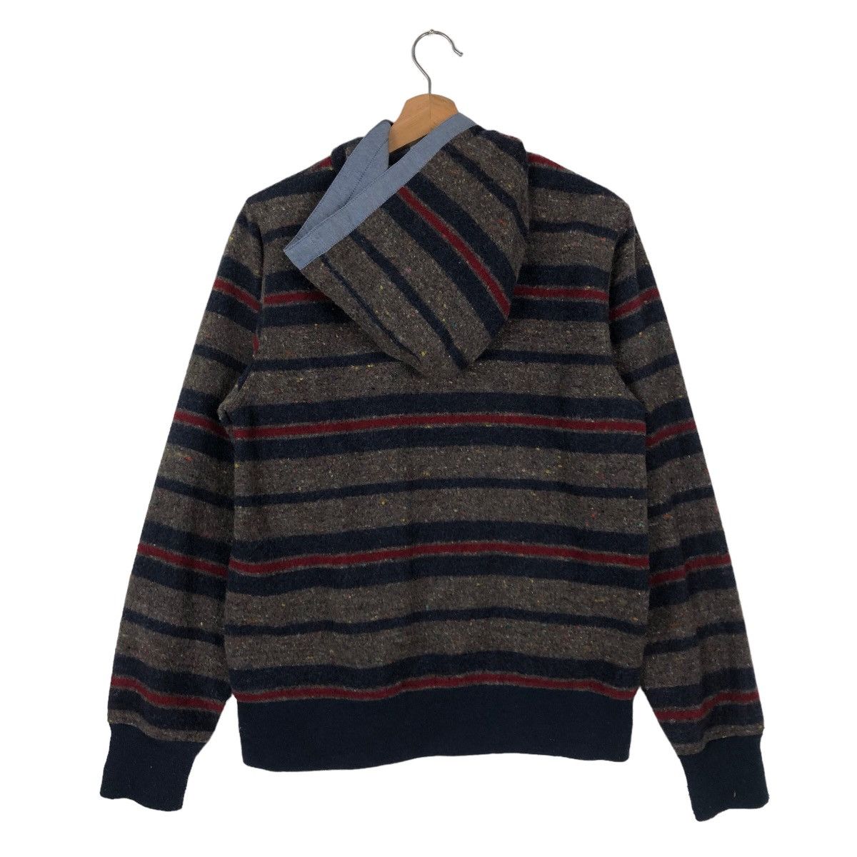 Issey Miyake VINTAGE STRIPED HOODIE PTTP JAPAN ISSEY MIYAKE DESIGN Size US M / EU 48-50 / 2 - 7 Thumbnail