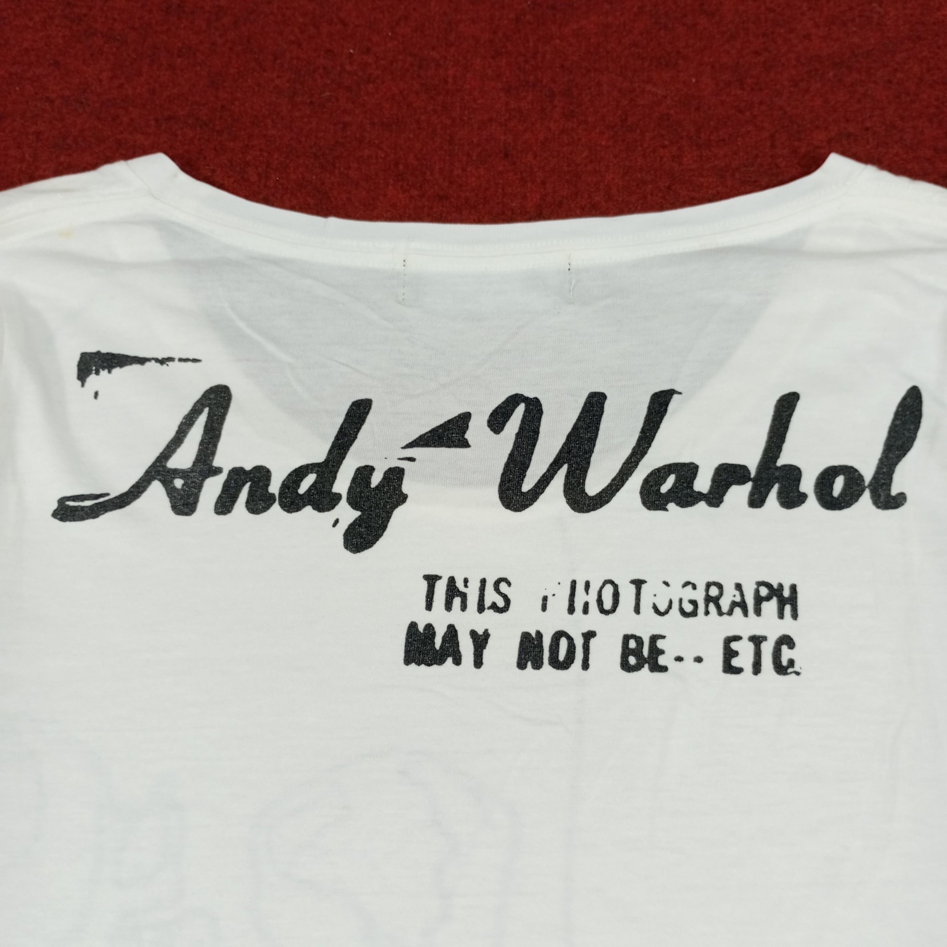 Hysteric Glamour Andy Warhol By Hysteric Glamour Japanese Brand Skulls Tshirt Size US S / EU 44-46 / 1 - 4 Thumbnail