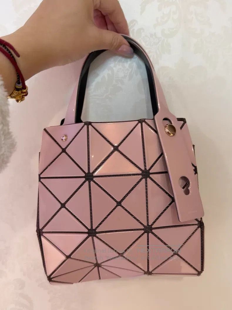 Issey Miyake Issey Miyake Pink Handbag Size ONE SIZE - 1 Thumbnail