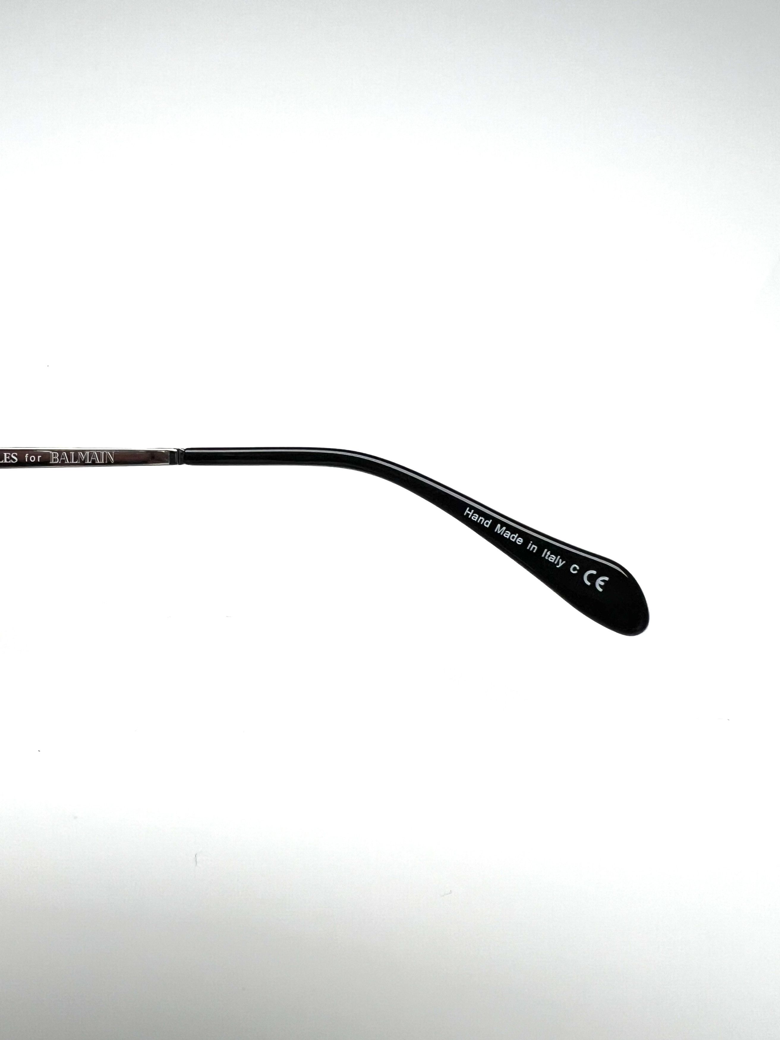 Balmain NEW OLIVER PEOPLES / BALMAIN GREY RADIENT AVIATOR SUNGLASSES Size ONE SIZE - 13 Thumbnail