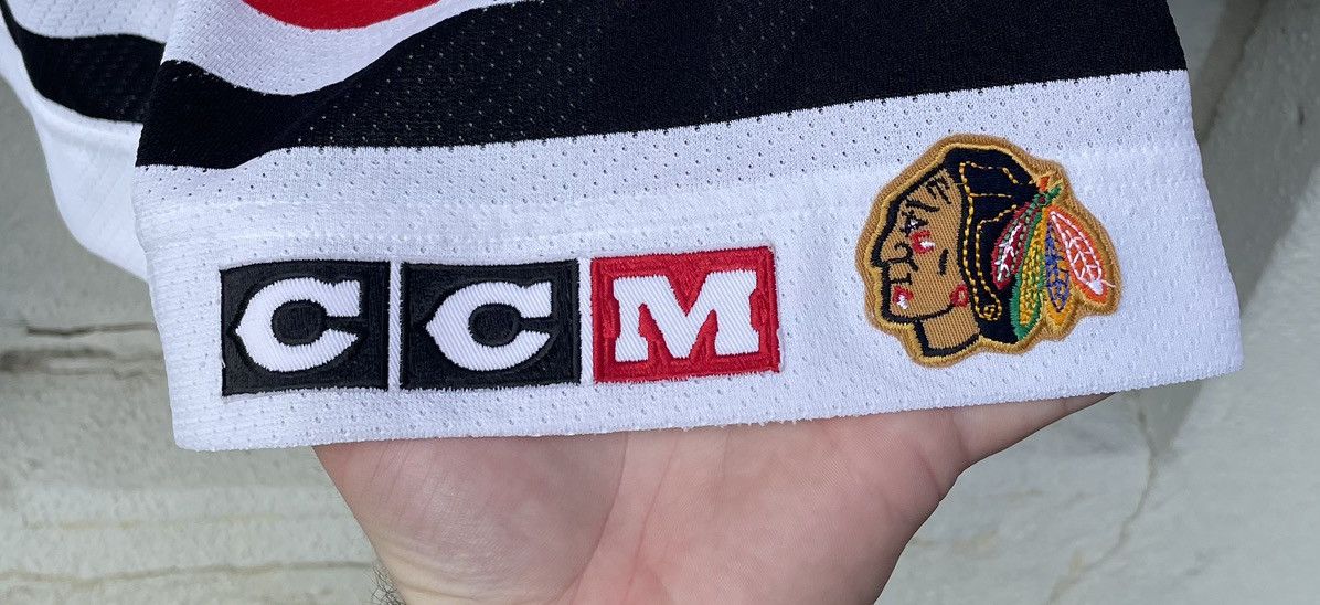 Ccm Vintage Chicago Blackhawks Jersey Mens XXL Size US XXL / EU 58 / 5 - 8 Thumbnail