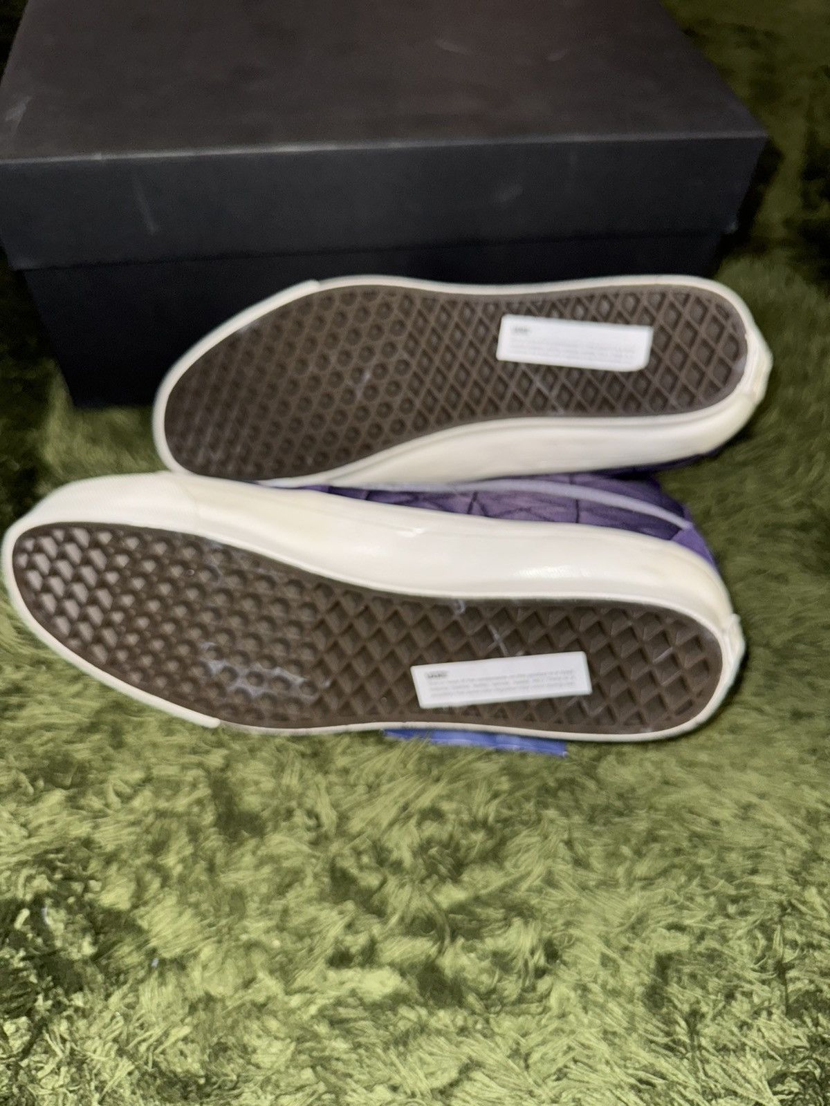 Vans [US 9] Vans Vault Skate Mid Sample Quilted Suede Purple Size US 9 / EU 42 - 8 Thumbnail