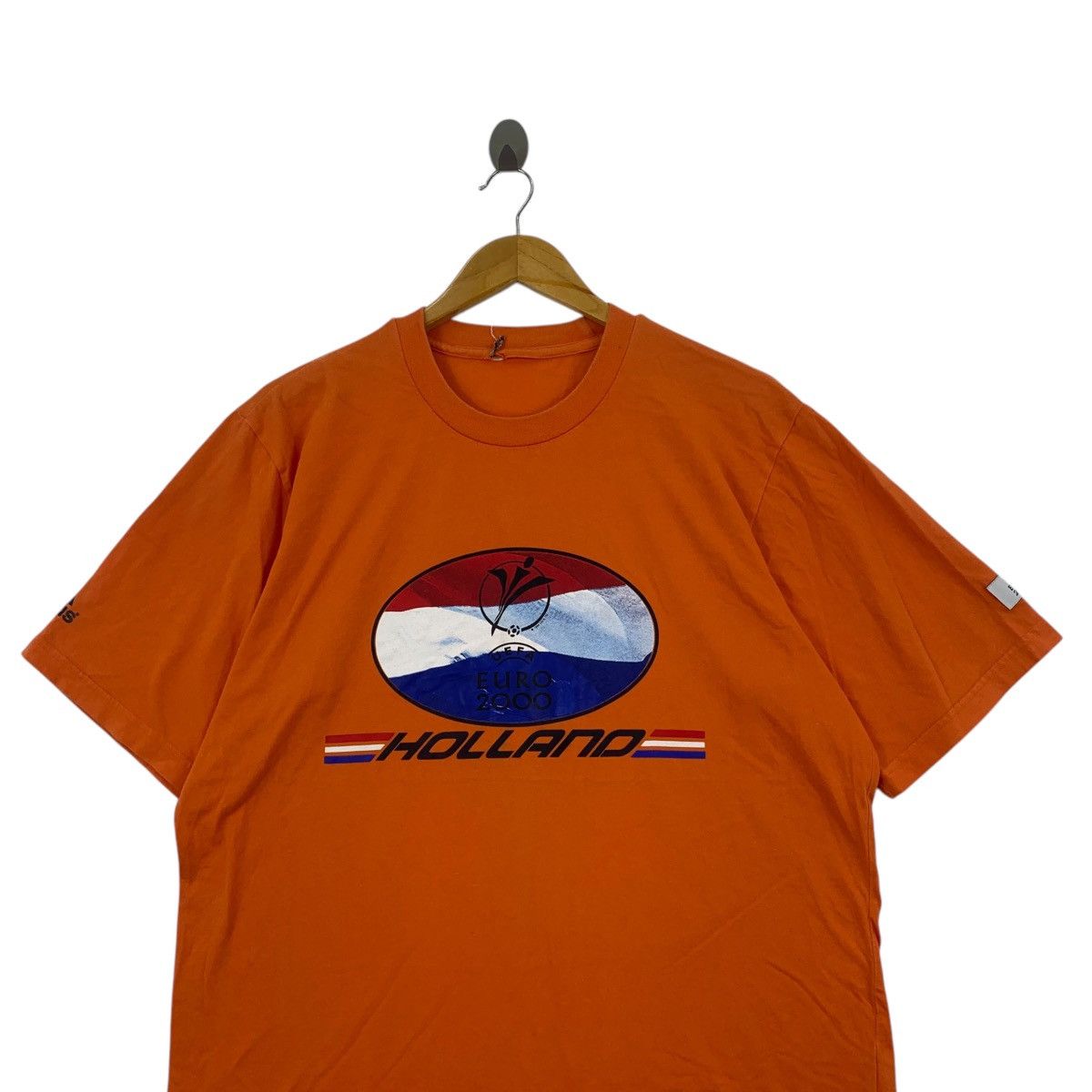 Adidas Vintage ADIDAS x HOLLAND EURO 2000 Semi Finalist Tee Size US L / EU 52-54 / 3 - 2 Thumbnail