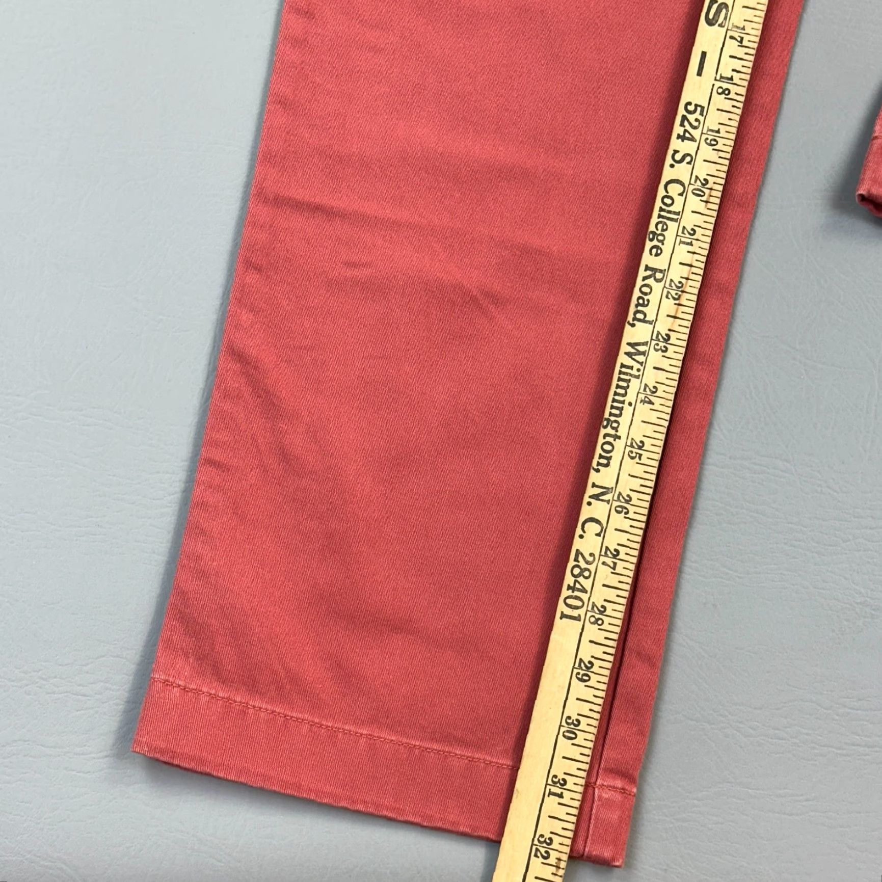 J.Crew VINTAGE J.CREW Pants Mens 34x32 Old Red Bleecker Athletic Fit Casual NWT Size US 34 / EU 50 - 3 Thumbnail