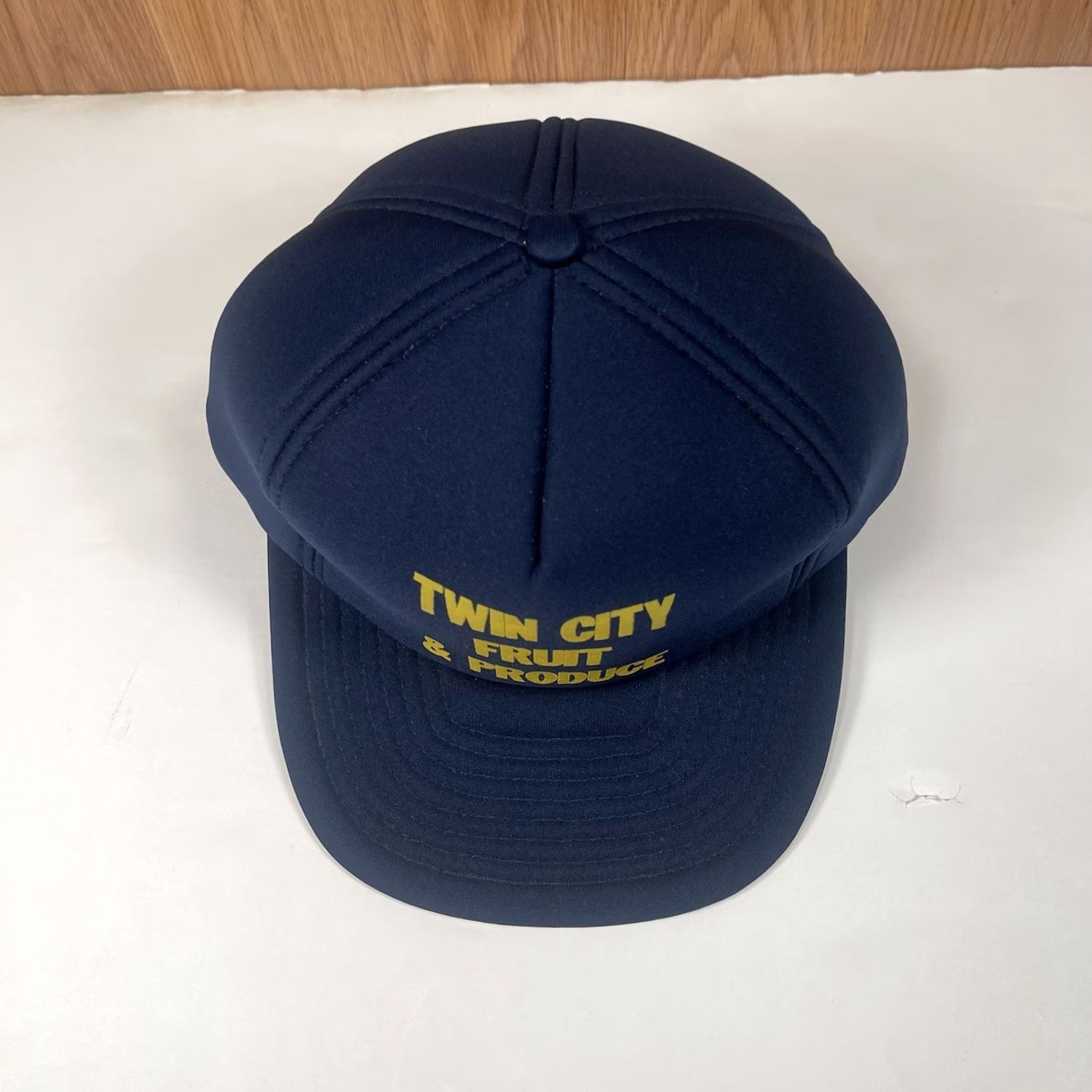 Vintage Vintage Wear Guard Twin City Fruit &Produce Adjustable Snapback Trucker Hat Cap Size ONE SIZE - 2 Thumbnail