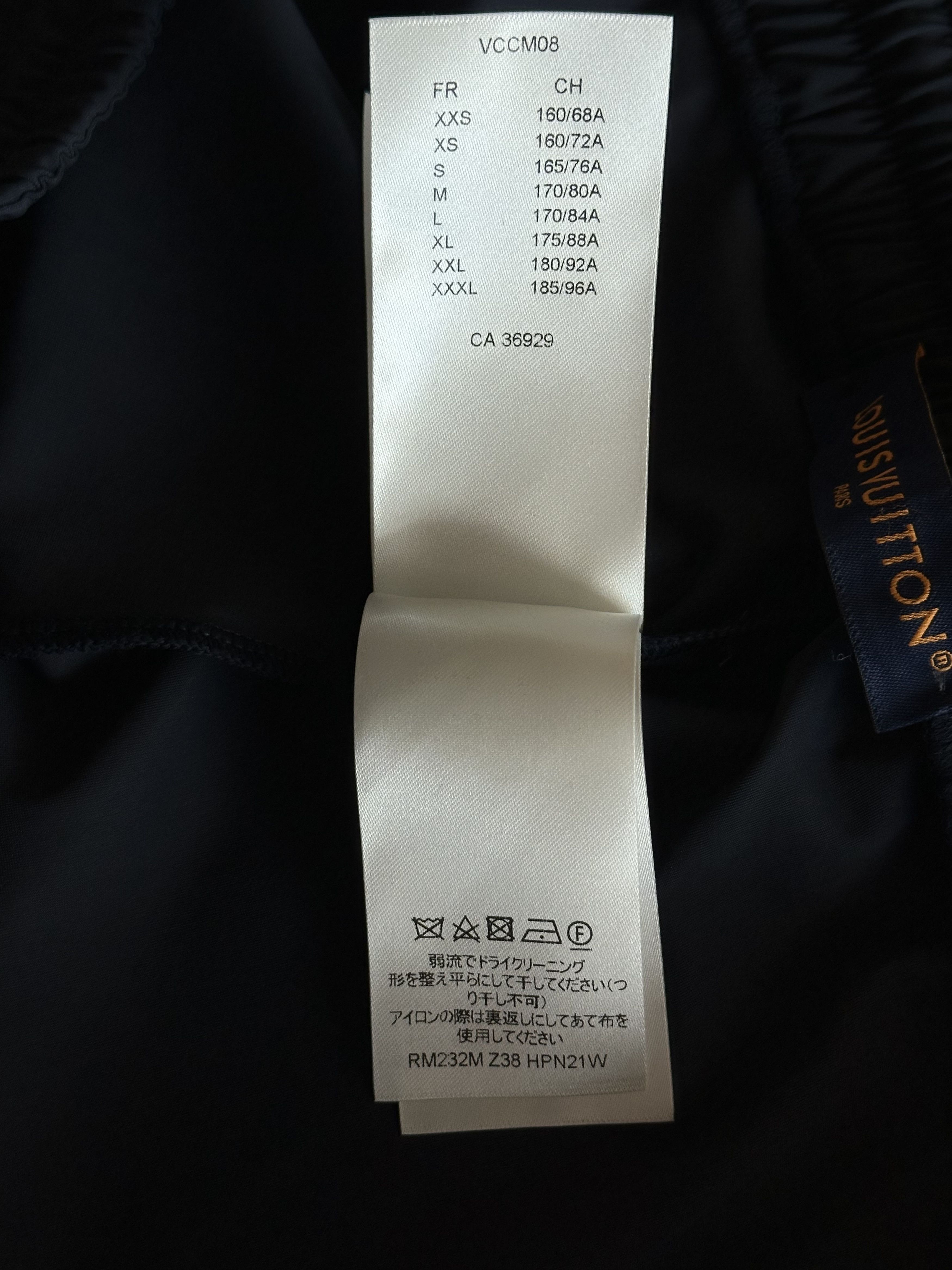 Louis Vuitton Louis Vuitton Navy & Beige Monogram Trackpants Size US 40 / EU 56 - 6 Thumbnail