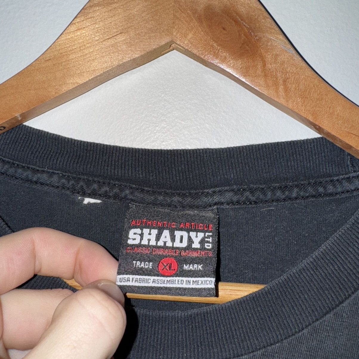 Shady Ltd × Vintage VINTAGE Y2K SHADY LTD EMINEM FADED ESSENTIAL TEE Size US L / EU 52-54 / 3 - 7 Thumbnail