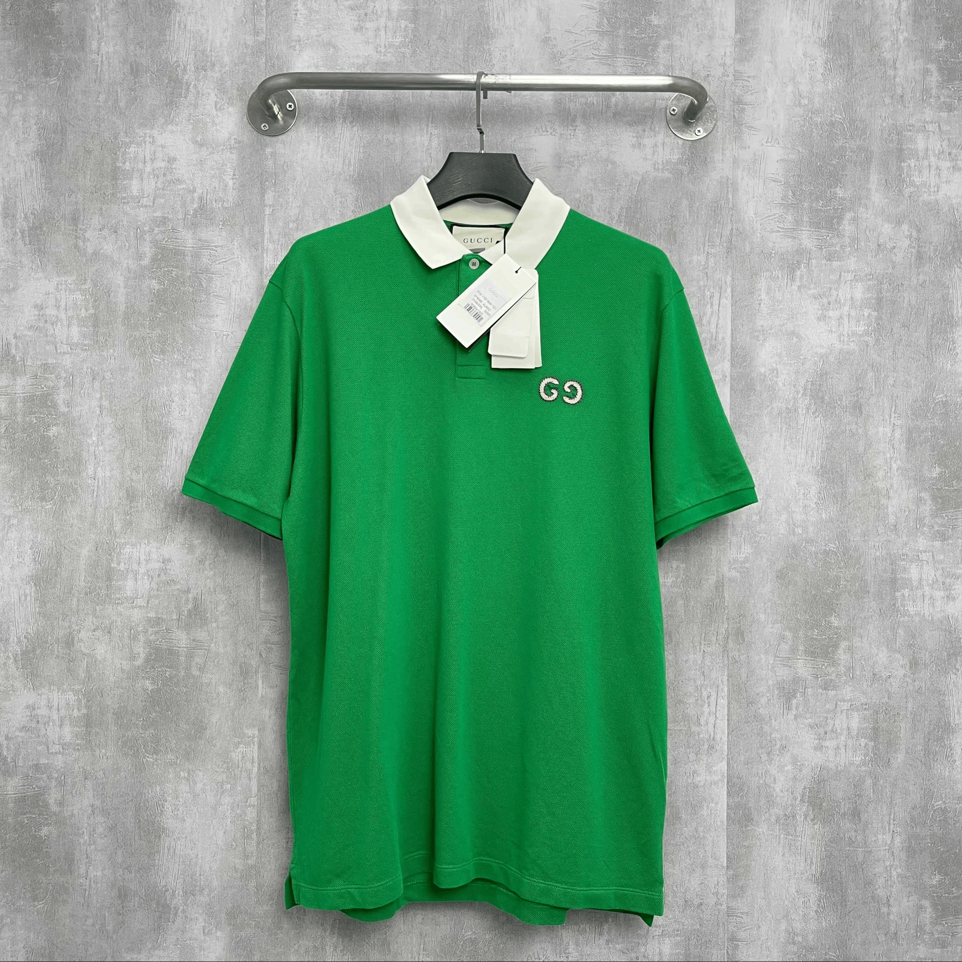 Gucci Gucci Double G Logo Polo T-shirt Size US XXL / EU 58 / 5 - 1 Thumbnail