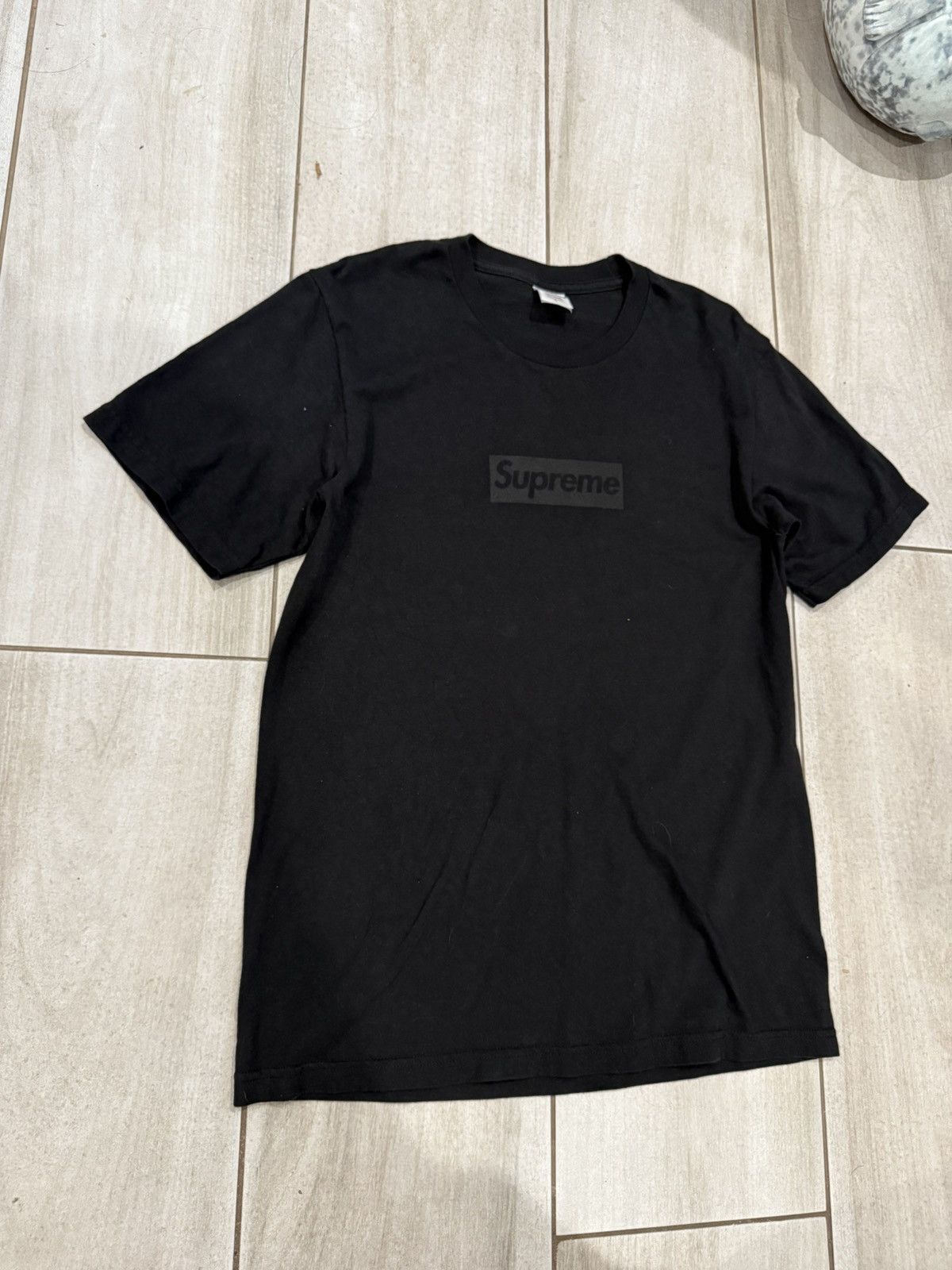 Supreme Supreme Black Tonal Bogo Tee Size US S / EU 44-46 / 1 - 2 Thumbnail