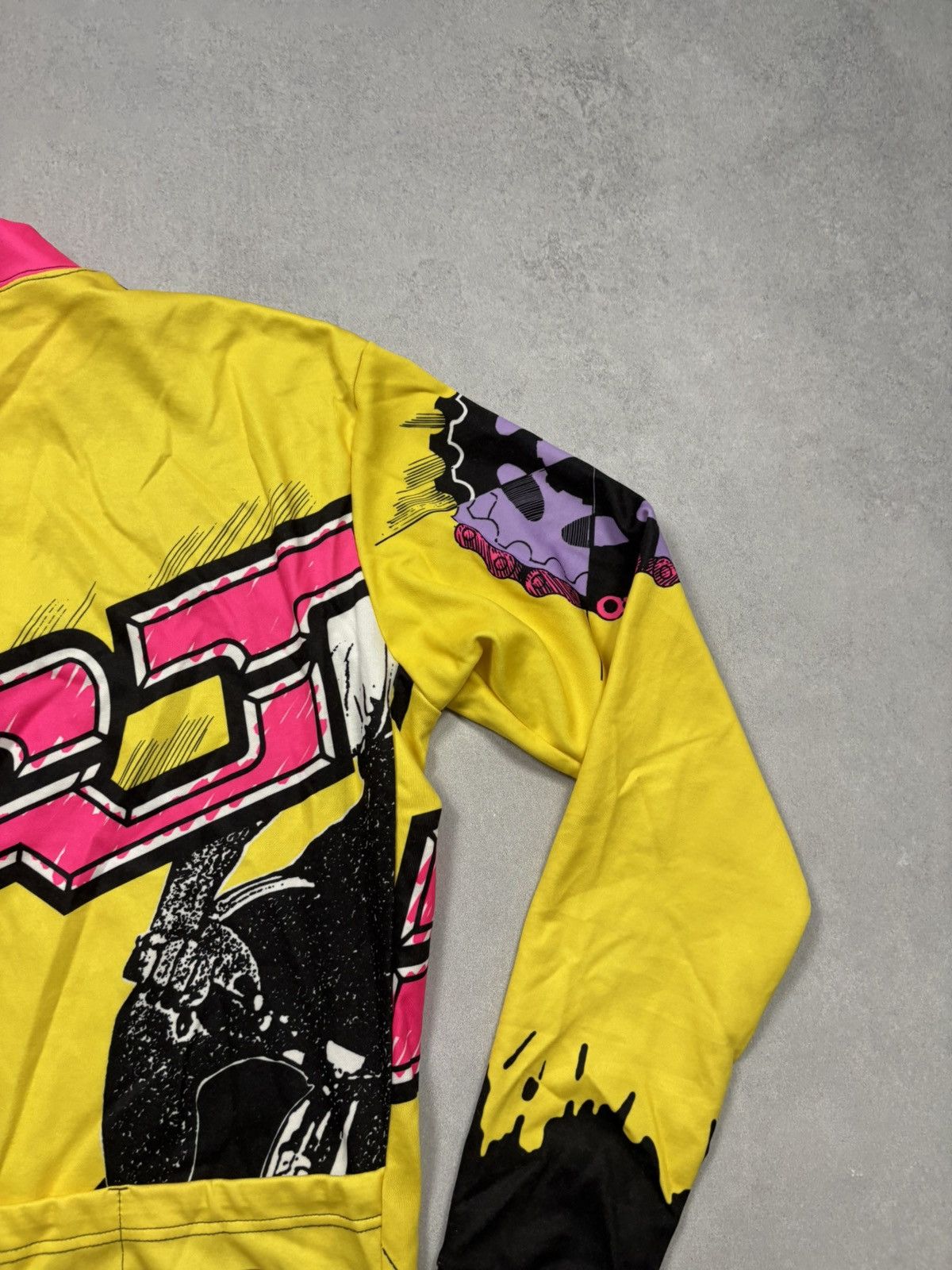Vintage Vintage MRT M.Robert Cycling Jersey Neon BMX MTB Racing Top Size US L / EU 52-54 / 3 - 8 Thumbnail