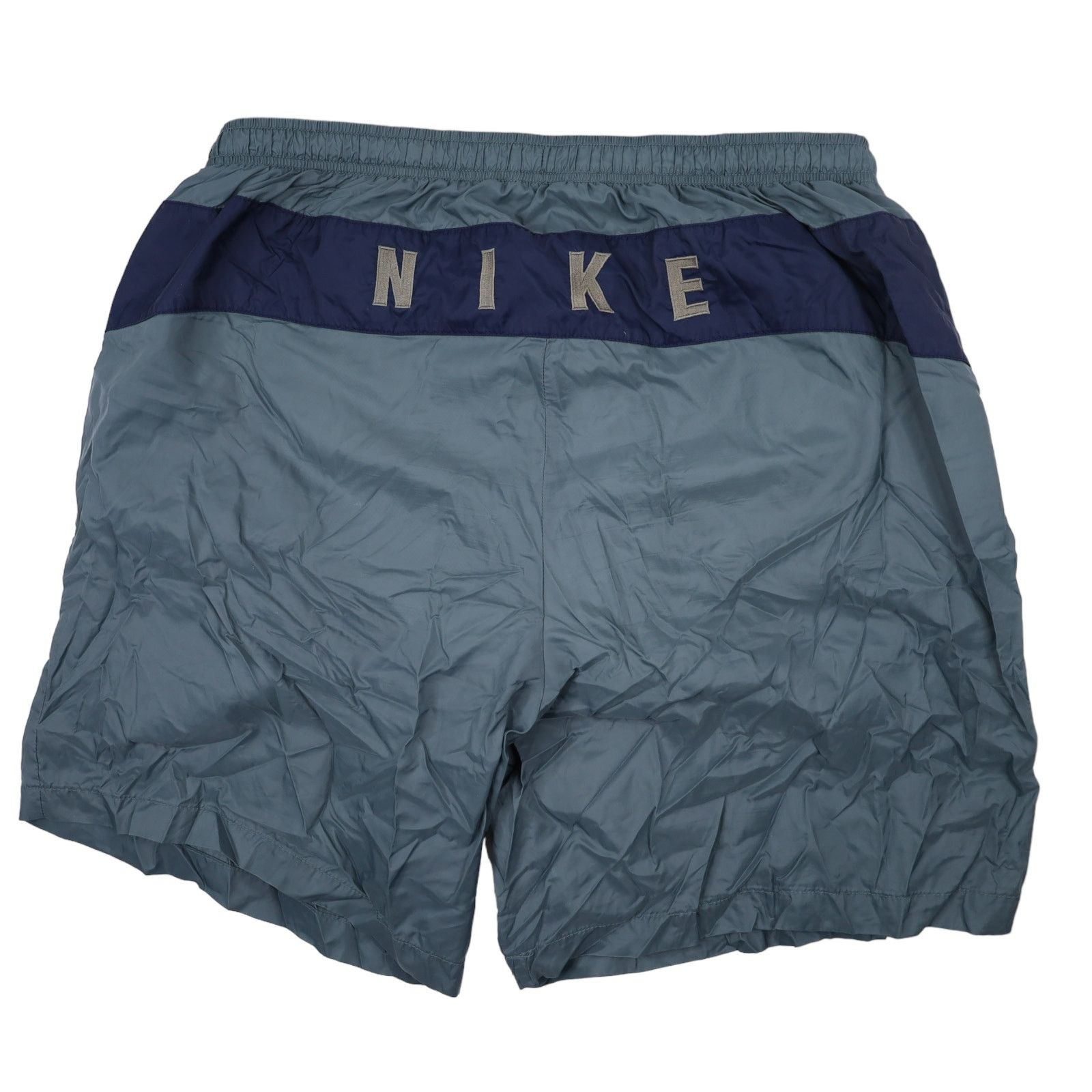 Nike × Vintage Vintage 90s Nike Spellout Swim Trunks Size US 36 / EU 52 - 1 Thumbnail