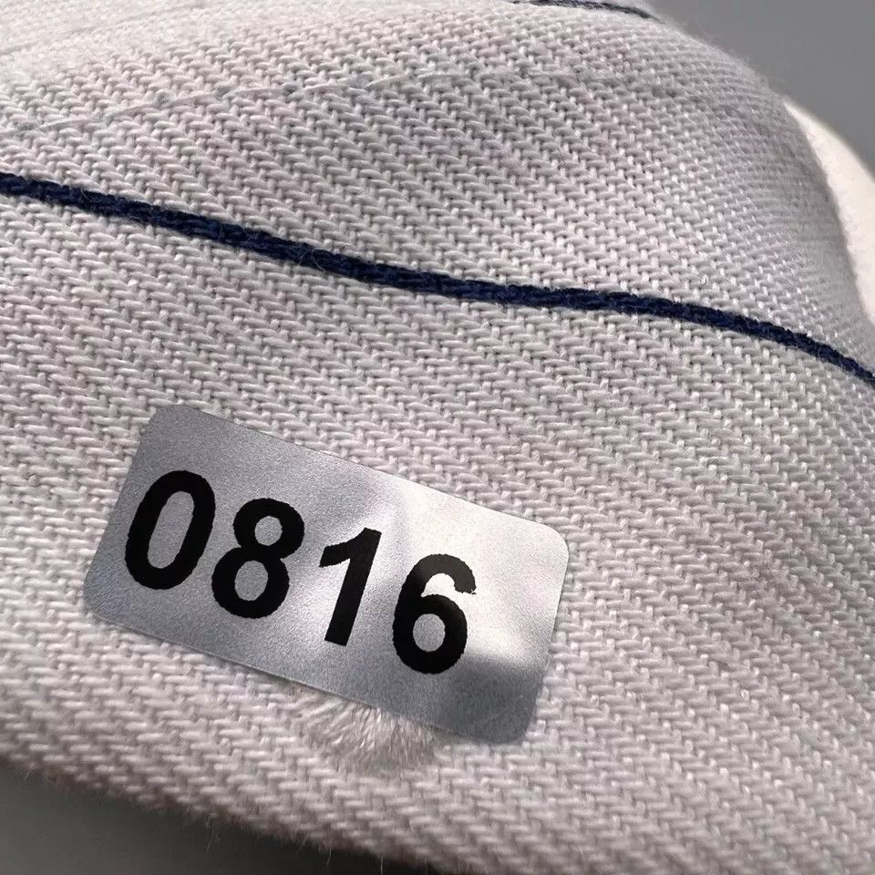 New Era Cincinnati Reds Hat Men 7 1/8 White Pinstripes Fitted Cap Size ONE SIZE - 8 Thumbnail