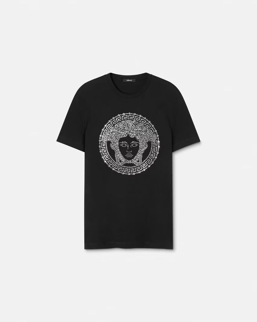 Versace o1s22i1n0125 Crewneck T-Shirt in Black Size US S / EU 44-46 / 1 - 1 Thumbnail