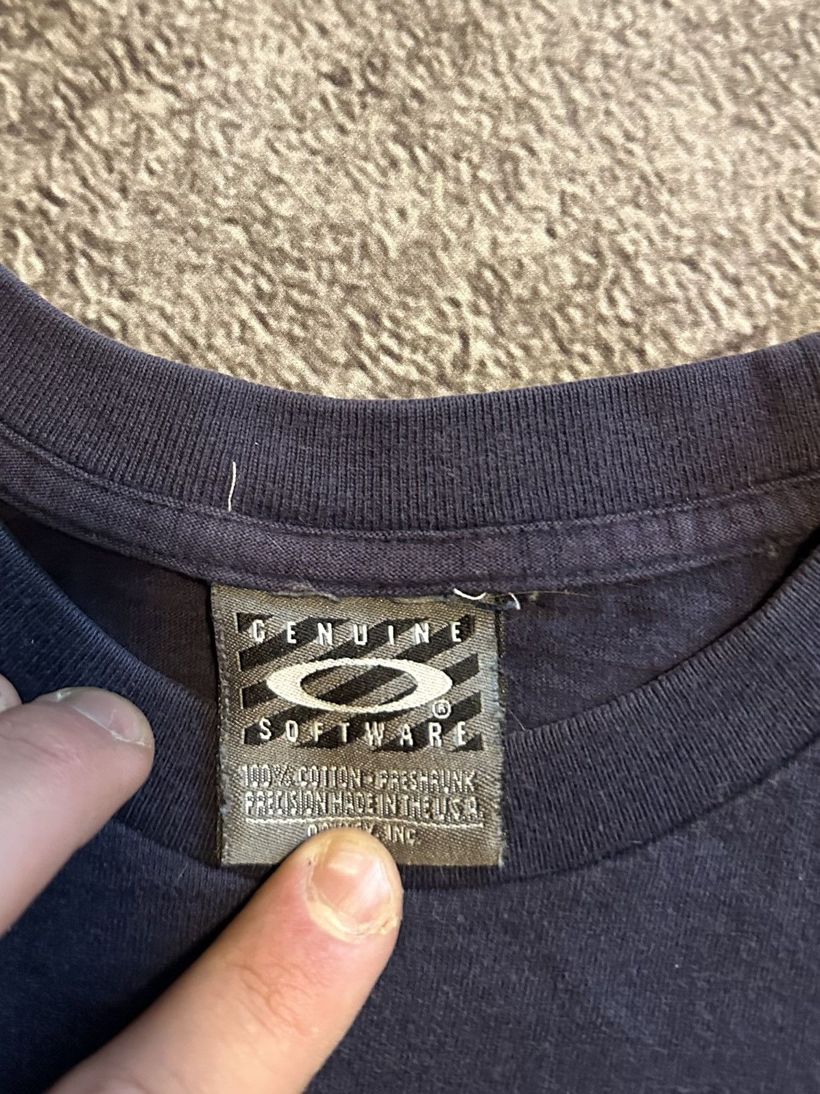 Oakley Vintage Oakley T-Shirt Big Logo Y2k Size US L / EU 52-54 / 3 - 4 Thumbnail