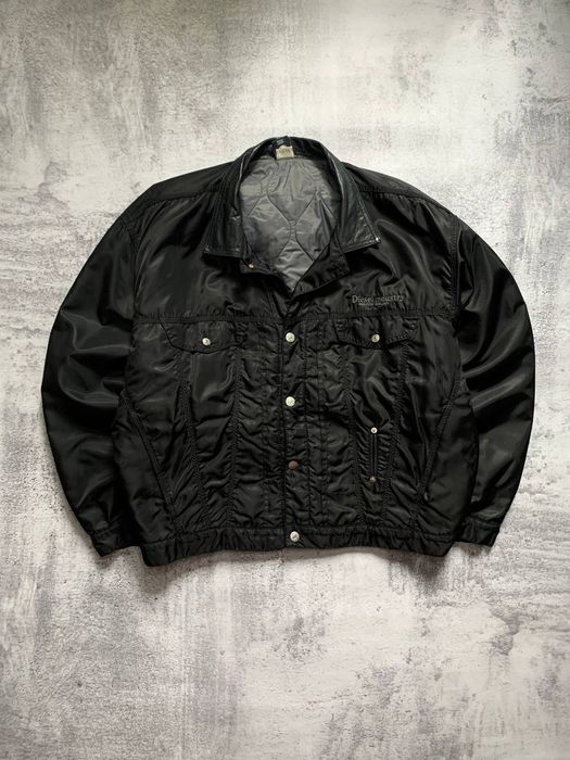 Diesel Vintage DIESEL Jacket Trucker 90s Boxy Fit Leather Rare Hype ...