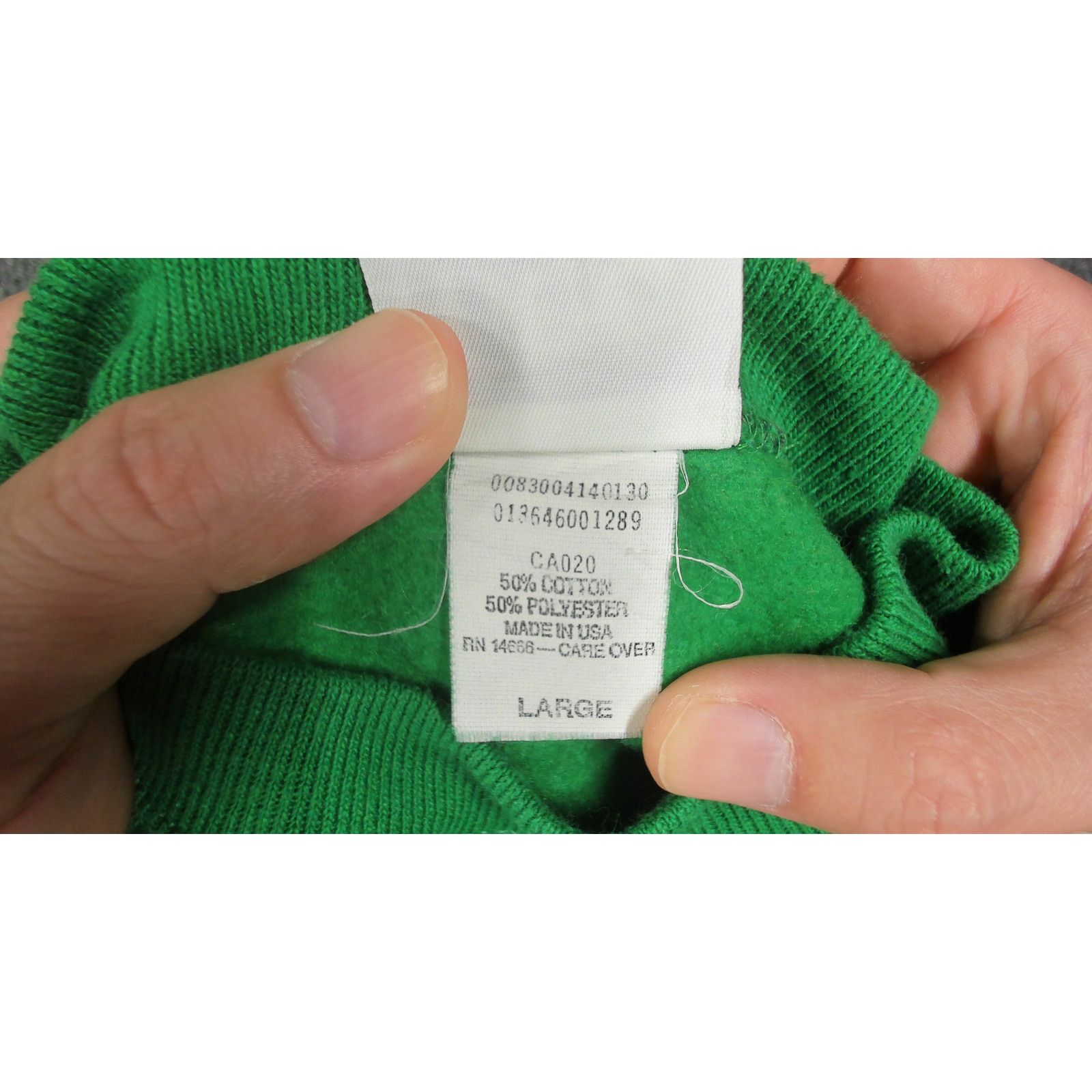 Lee Lee | Vintage 90s Quad City Irish Blank Raglan Sweatshirt Size US L / EU 52-54 / 3 - 8 Thumbnail