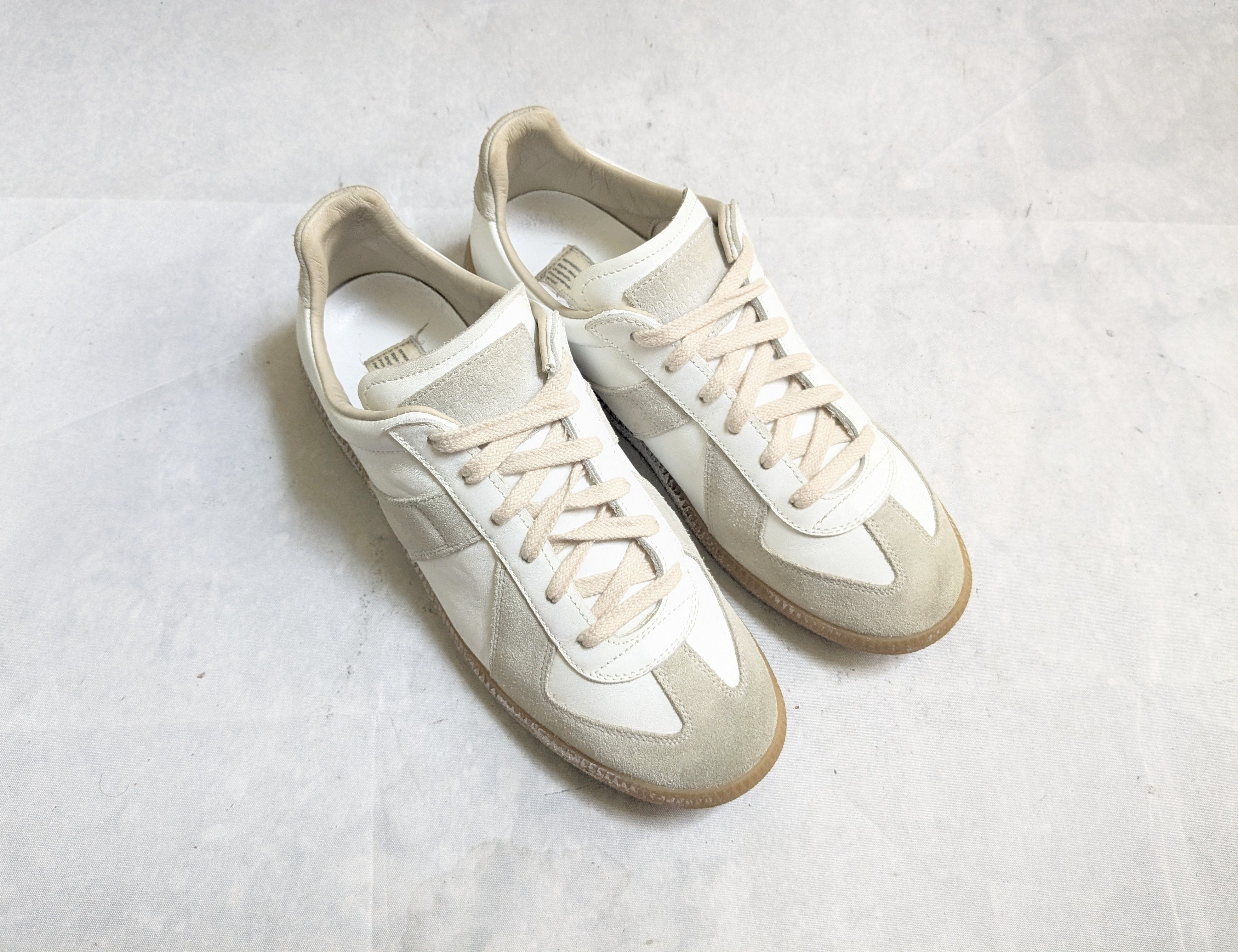Maison Margiela Maison Margiela Replica GAT White Gray 7 40 Gum Low Size US 7 / EU 40 - 5 Thumbnail