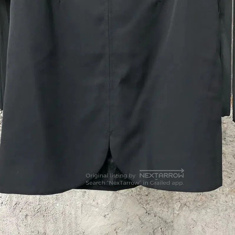 Lanvin Lanvin Black Cotton A-Line Skirt for Summer . Size 26" / US 2 / IT 38 - 4 Thumbnail