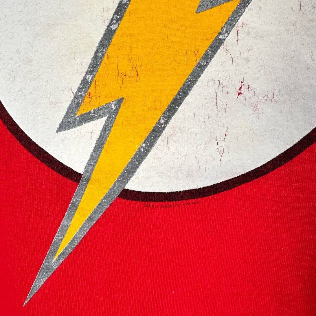Changes × DC Comics × Vintage Vintage 90s The Flash Logo T Shirt XL DC Comics Red Retro Size US XL / EU 56 / 4 - 4 Thumbnail