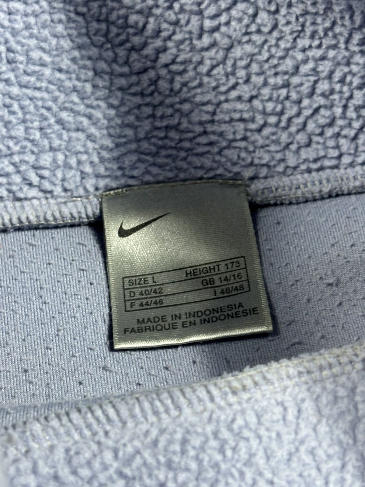 Nike Vintage 90s Nike Fleece Sweatshirt swoosh logo USA winter Size US M / EU 48-50 / 2 - 5 Thumbnail
