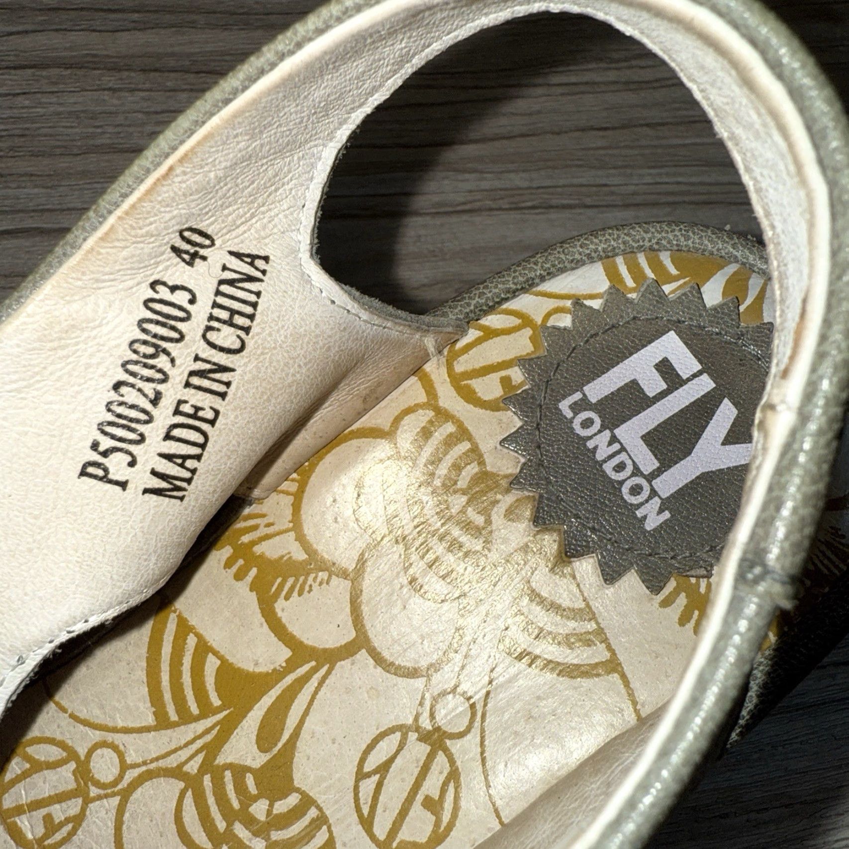 Fly London Fly London Sandal Women Lace-Up Leather Wedge Open-toe Olive Green US 9 EU 40 Womens Shoes Size US 9 / IT 39 - 7 Thumbnail